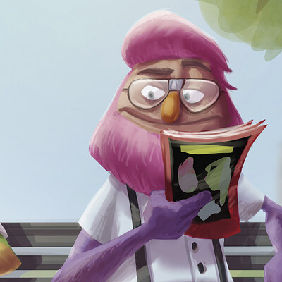 Monsters, weather: key frames and character design pipeline