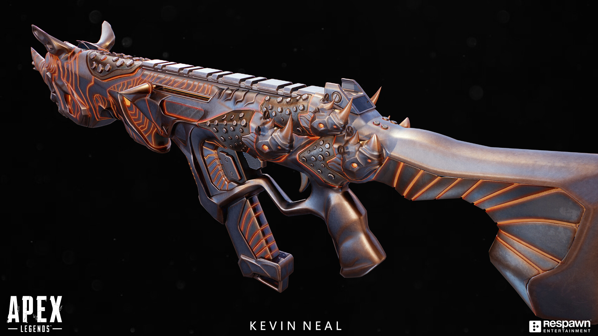 Artstation Apex Legends R301 Legendaries Iron Rampage Golden Rampage Kevin Neal