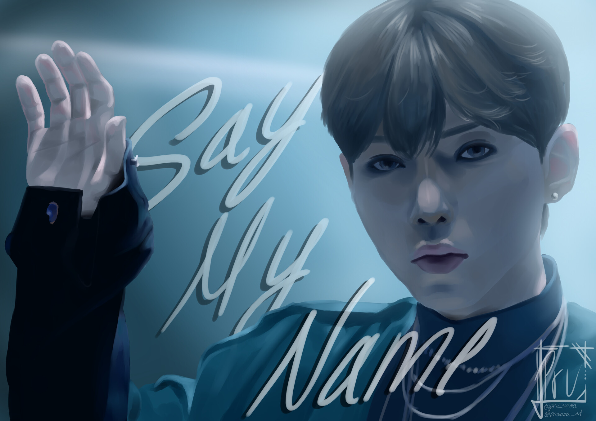 Artstation Yeosang Ateez Say My Name Paula Arboleda