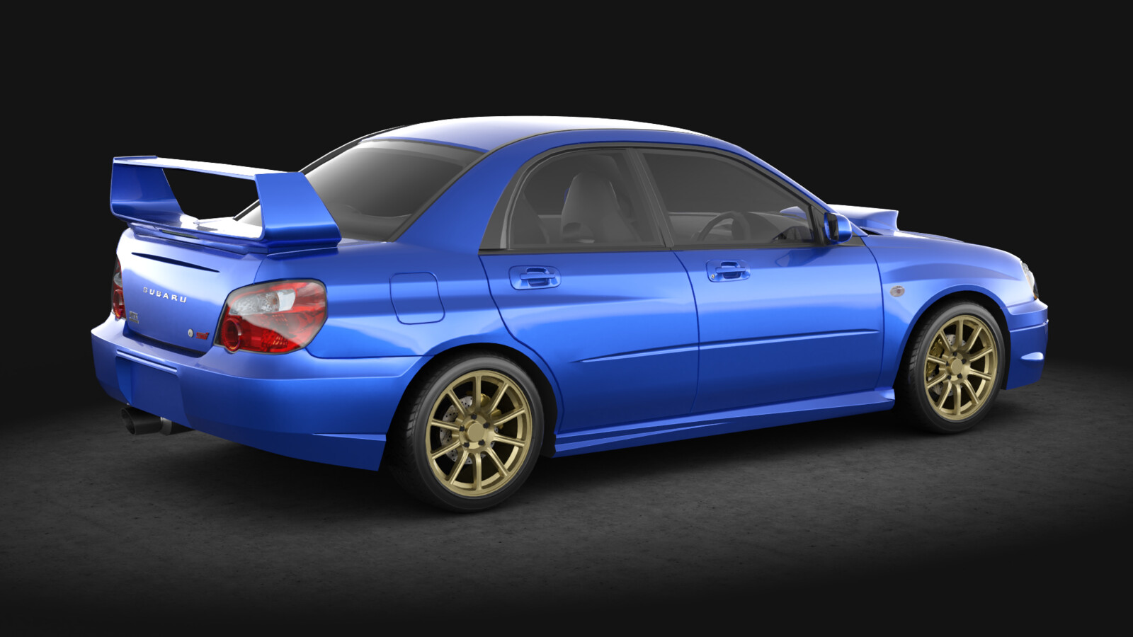 Чертеж subaru impreza wrx sti
