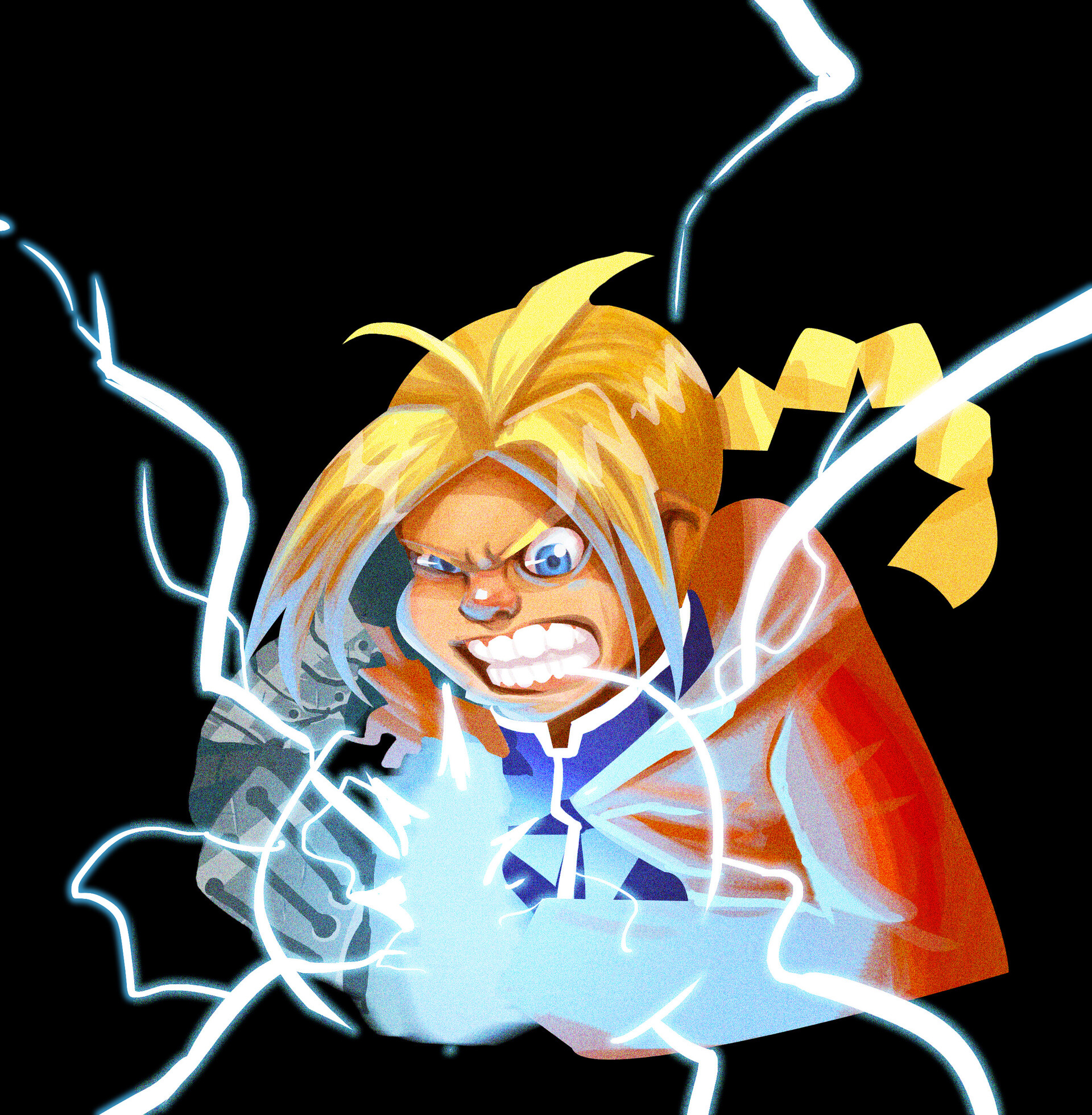 Artstation Edward Elric Fullmetal Alchemist Fanart Trinnapat Kongrod Fullmetal alchemist manga fan art: edward elric fullmetal alchemist