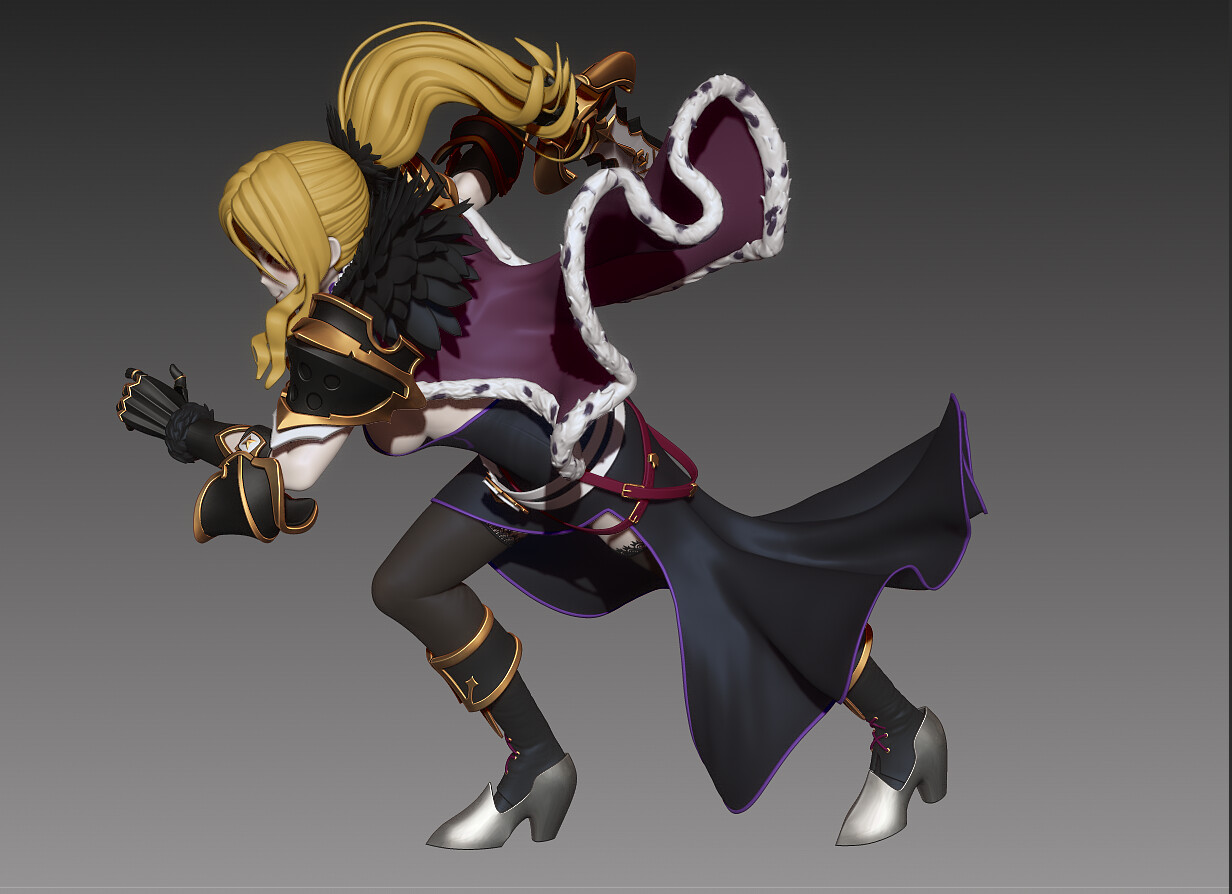 Artstation クリスティーナ モーガン Niku Y