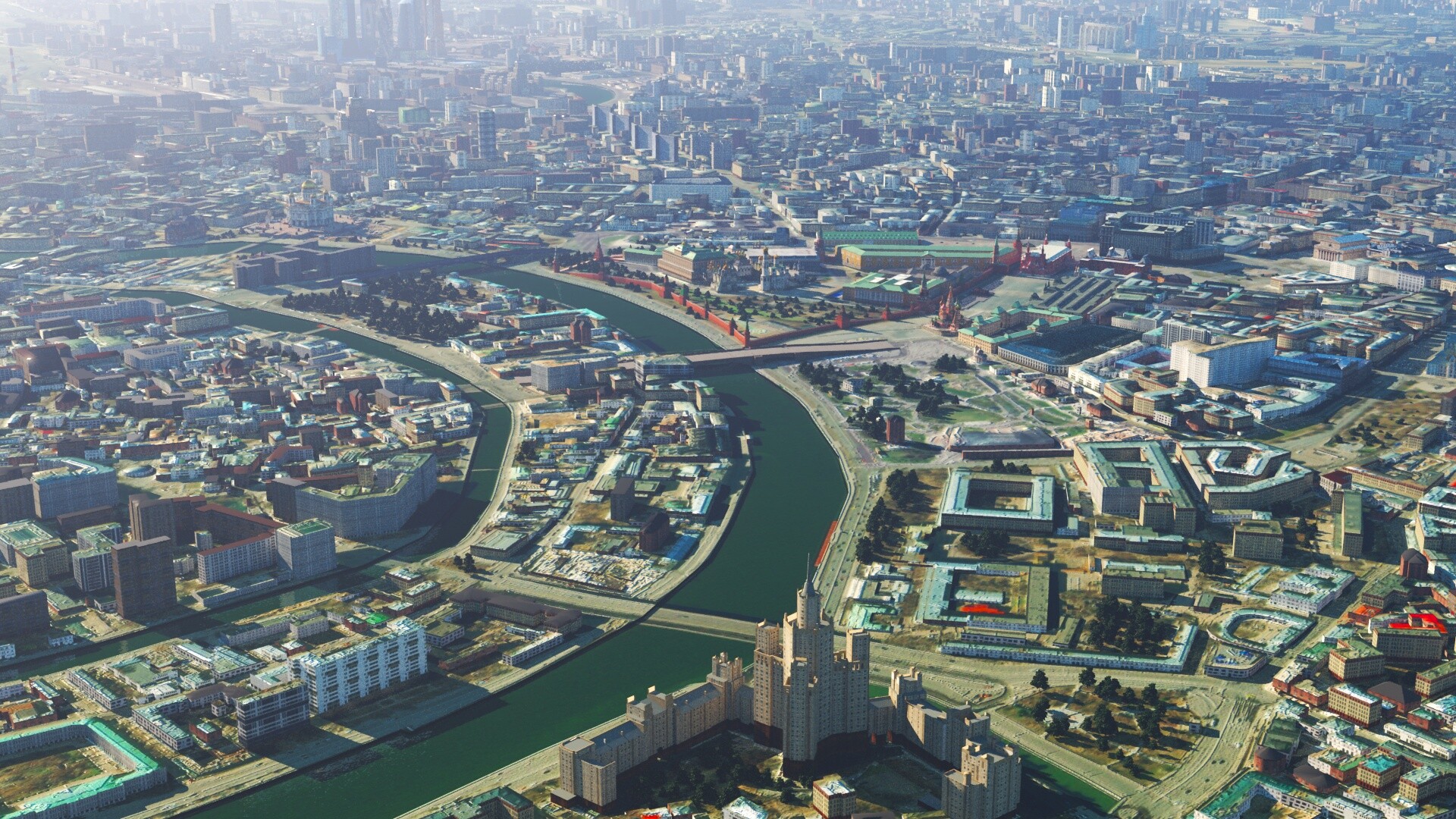 Город москва 3д карта