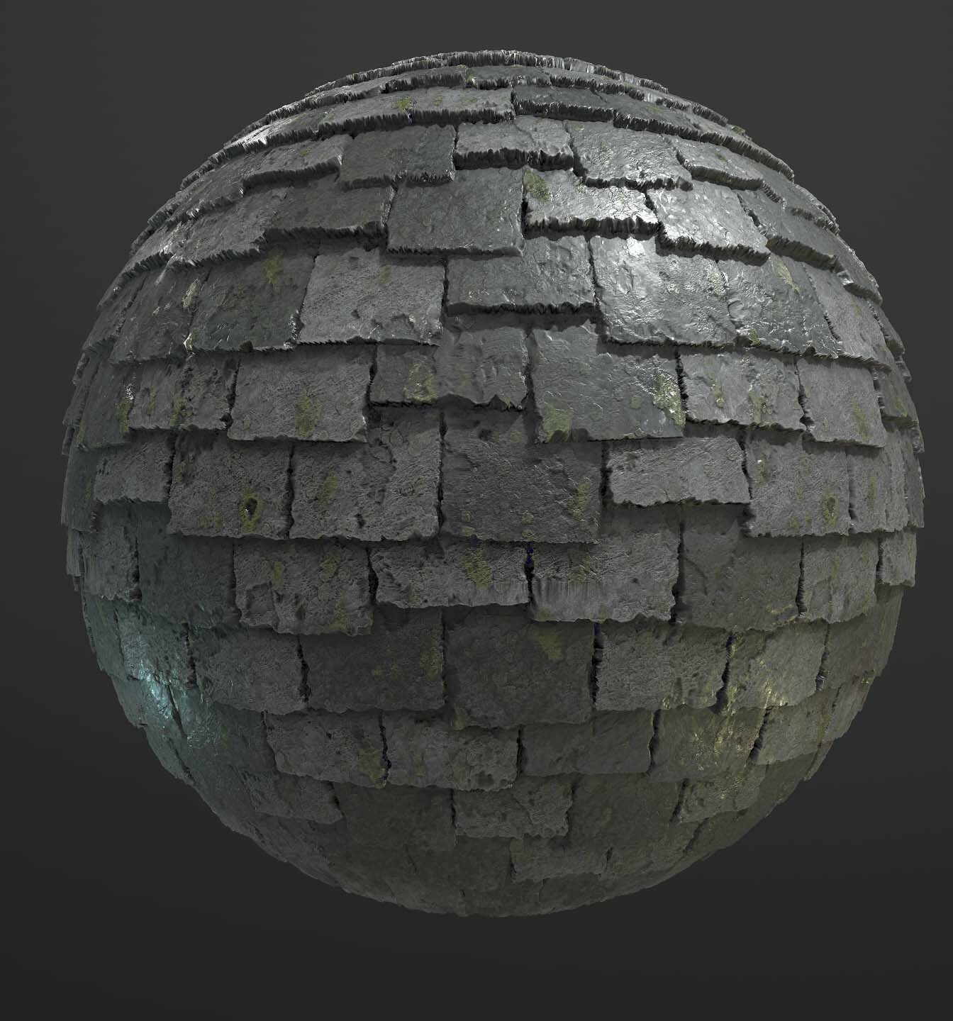 ArtStation - Medieval Roof Tiles