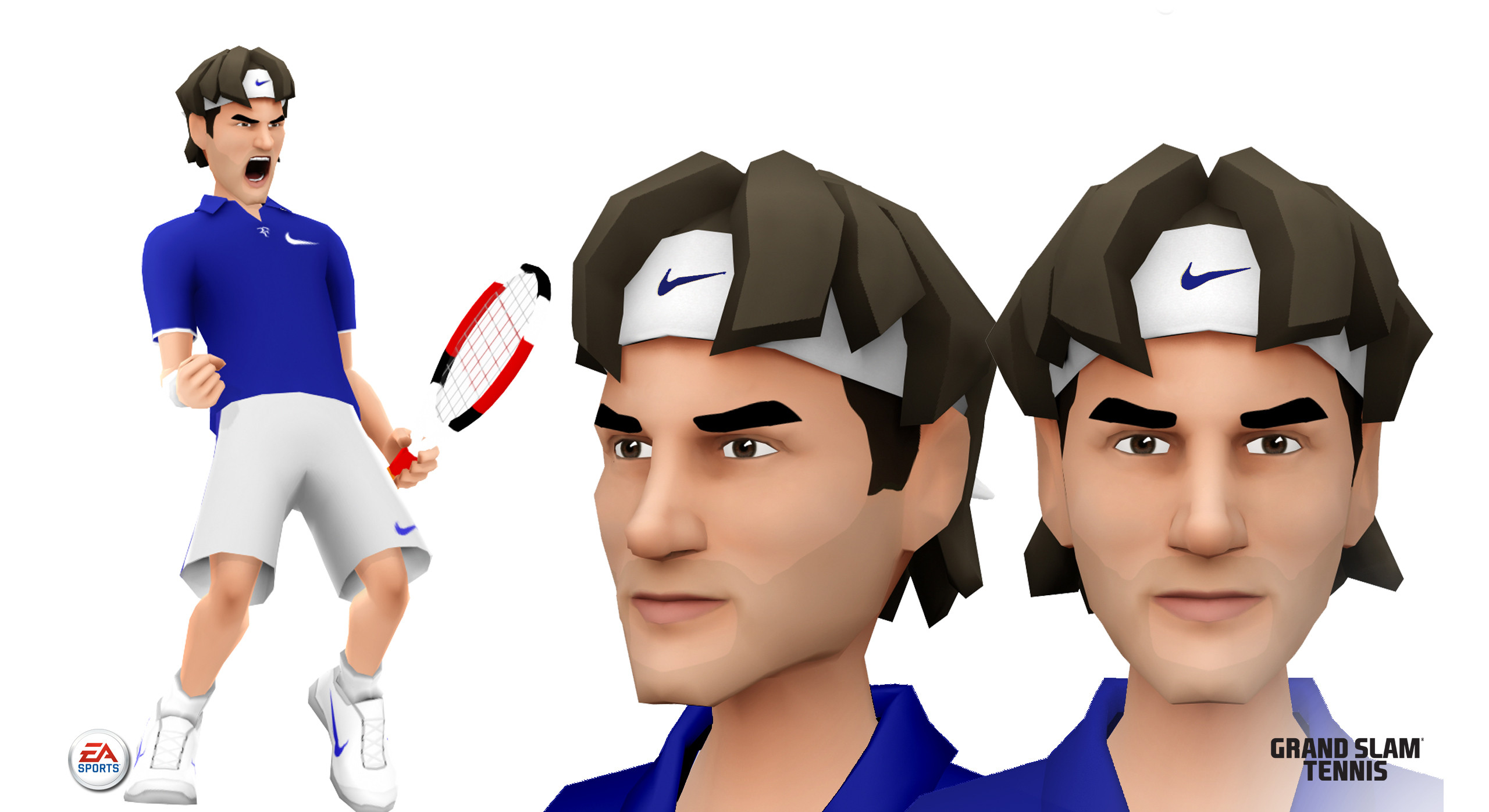 Artstation Ea Grand Slam Tennis Wii Characters 09