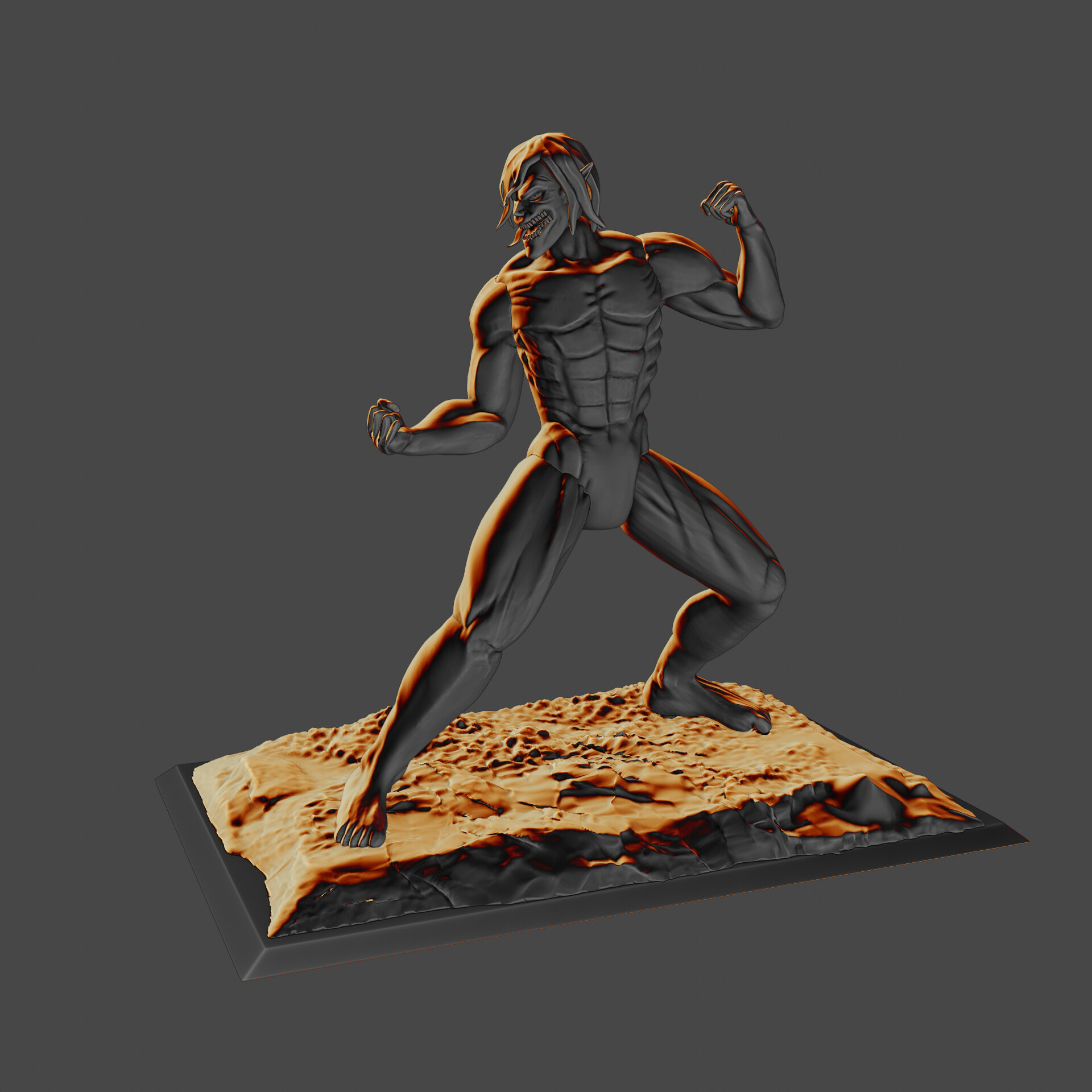 Mario Anthony Shingeki No Kyojin Attack On Titan Eren Stl 3d Print