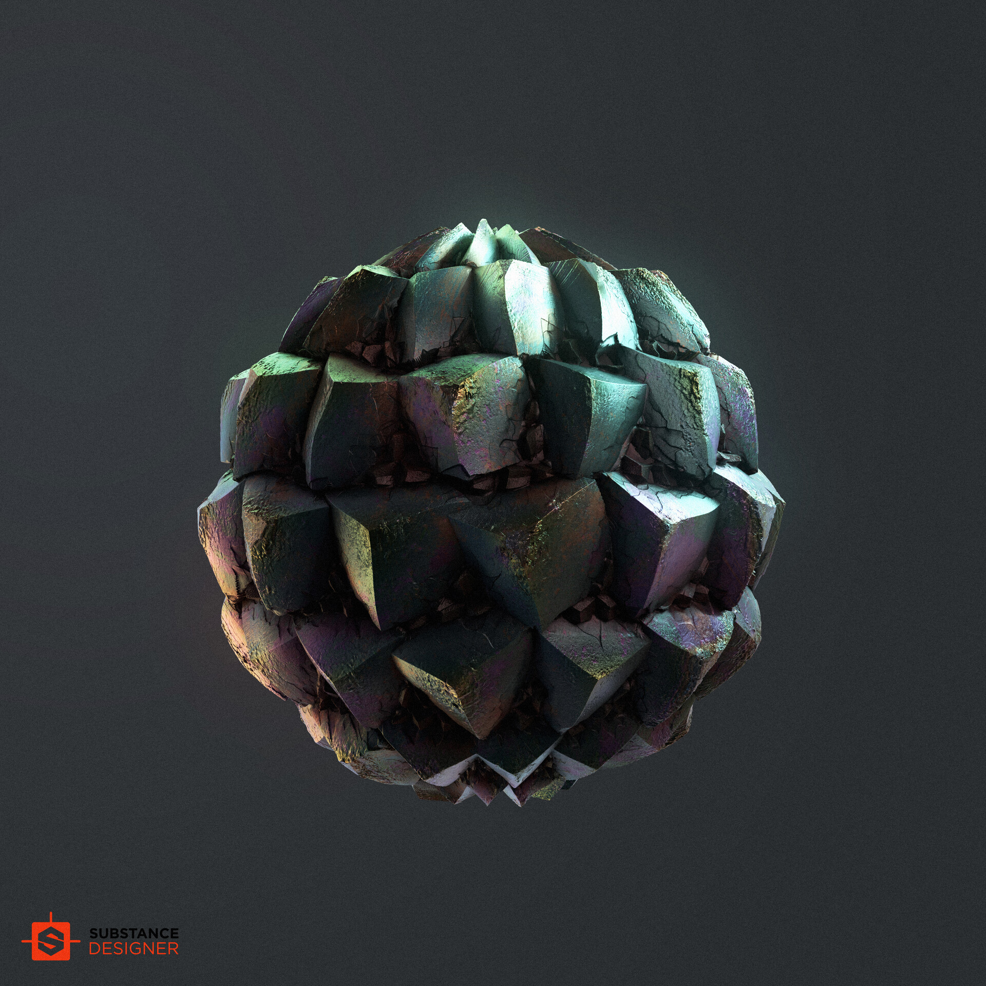 ArtStation - Substance Designer Materials Pack02 - Iridescent Materials