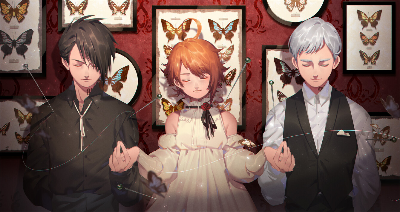 Artstation The Promised Neverland Fan Art Jean Js