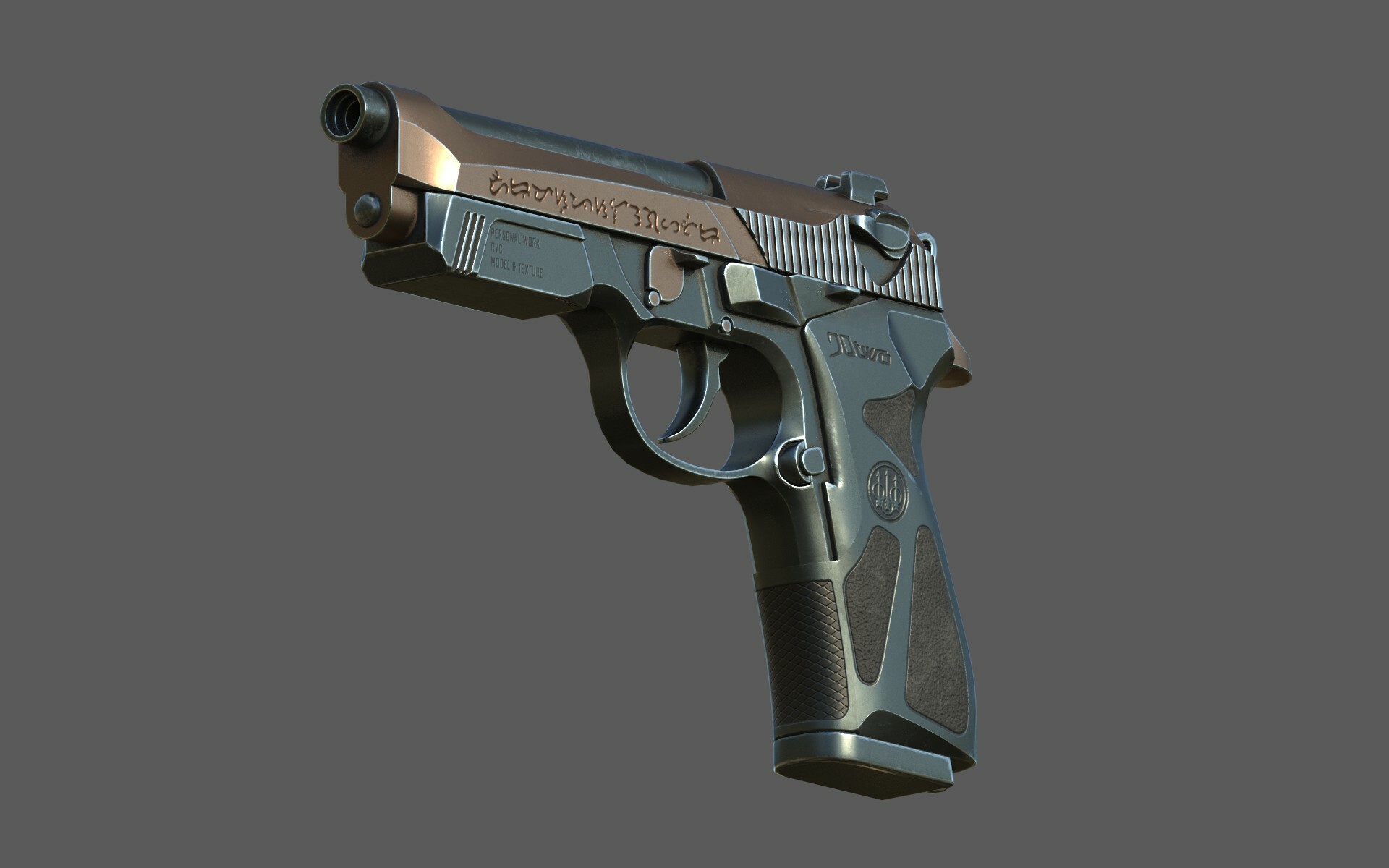 WE BERETTA 90-Two リアルカスタム　ガスガン WE BERETTA 90-Two リアルカスタム ガスガン