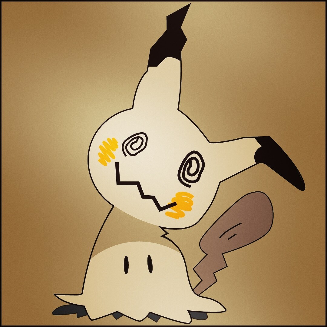 mimikyu (pokemon) drawn by lanjiujiu
