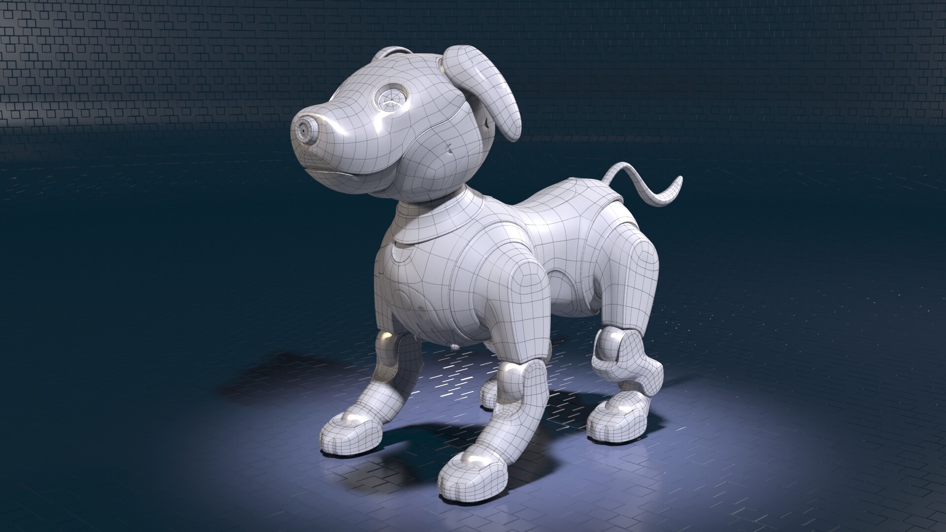 ArtStation Sony Aibo robotic dog