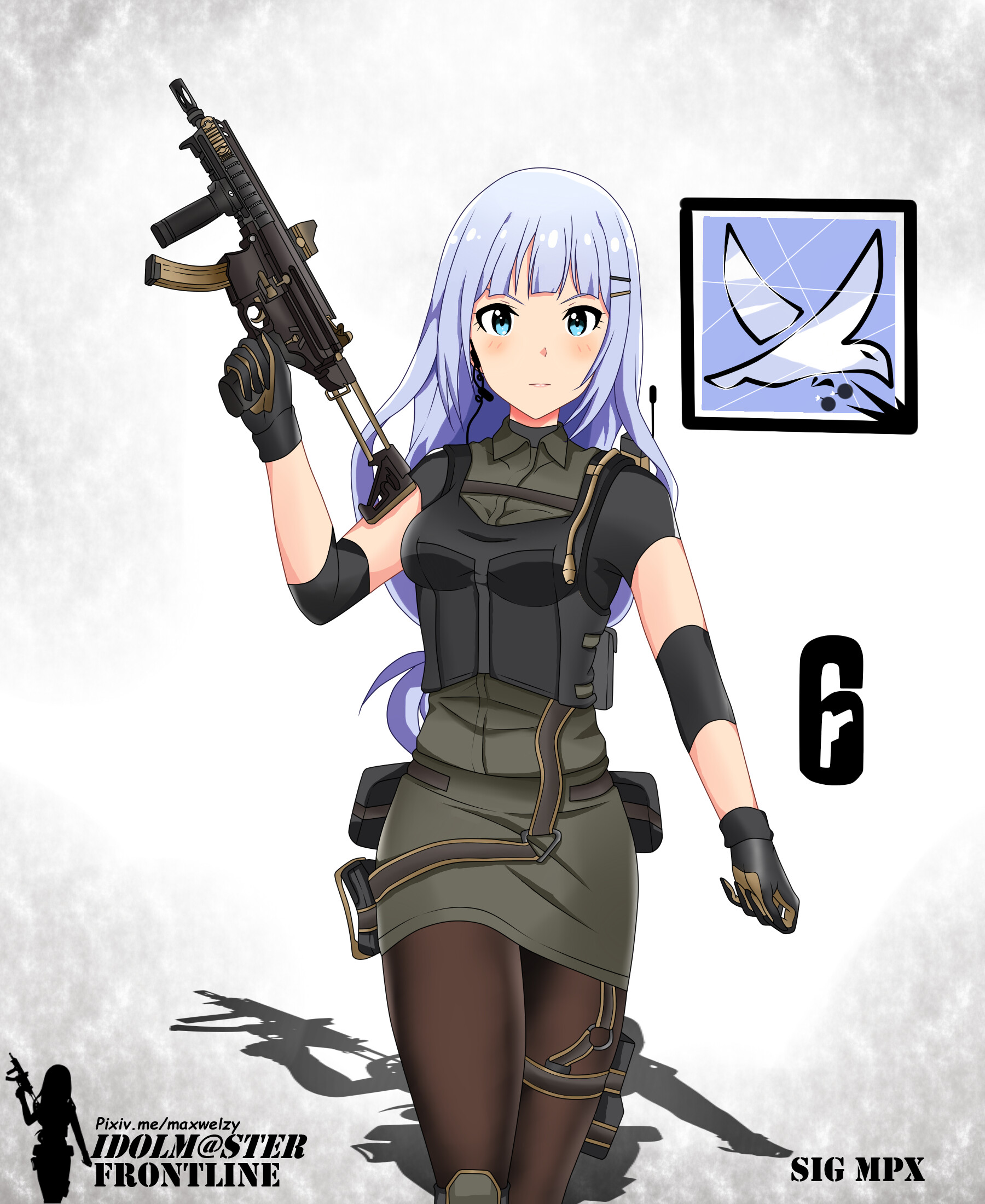 ArtStation - Tsumugi Shiraishi ♥ R6s ♥ GFL