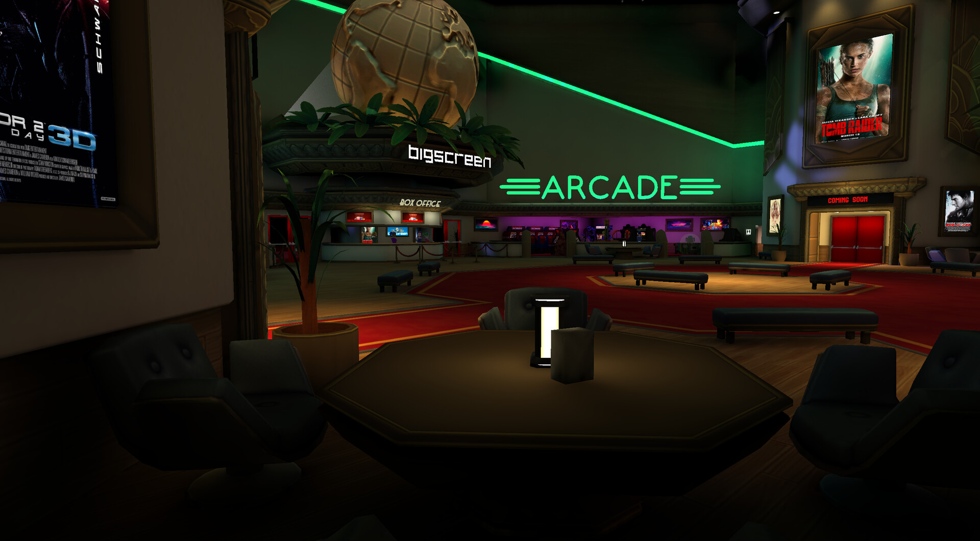 Bigscreen Cinema Oculus Quest Vr Movies Big Screen Videos For