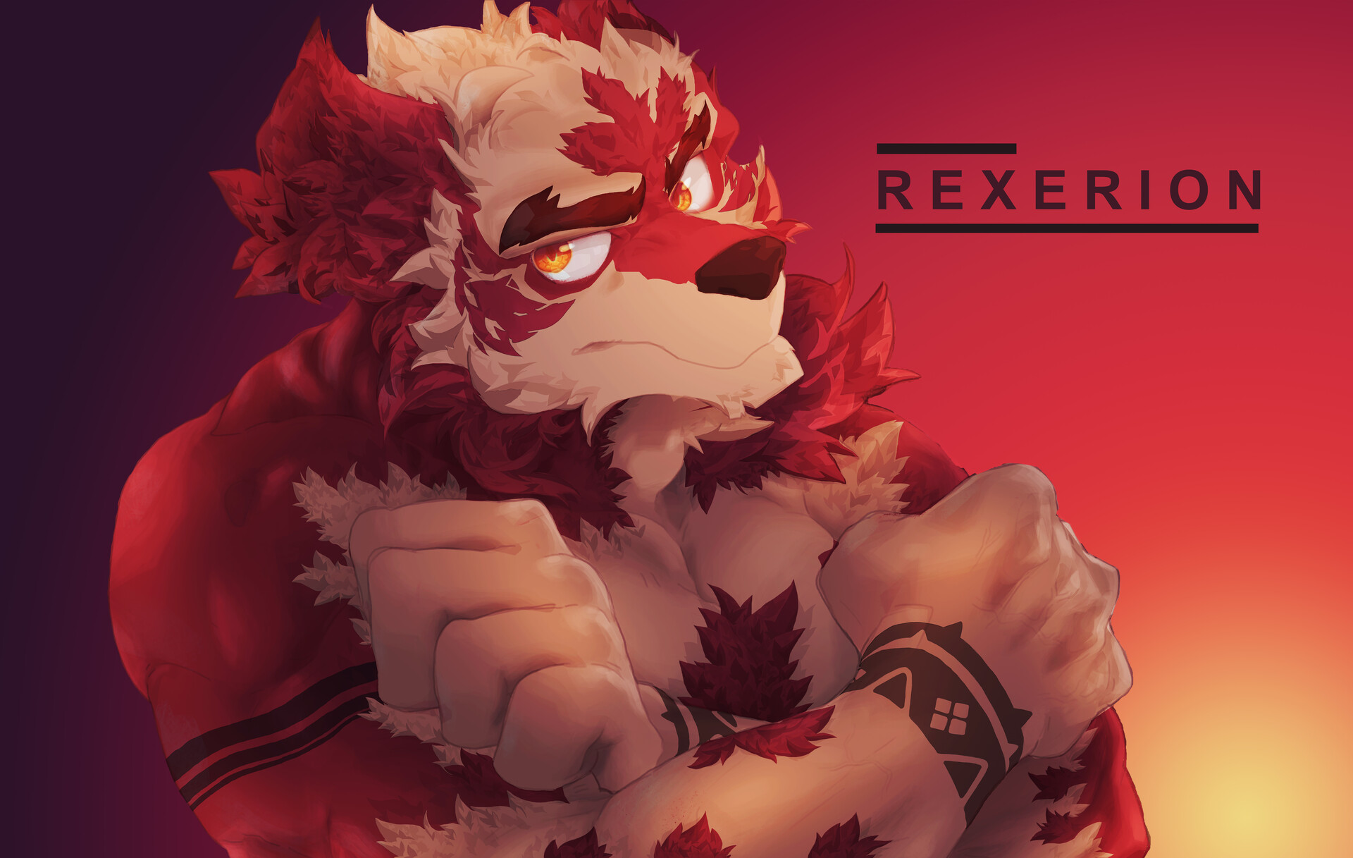Artstation Red Wolf R E X E R I O N