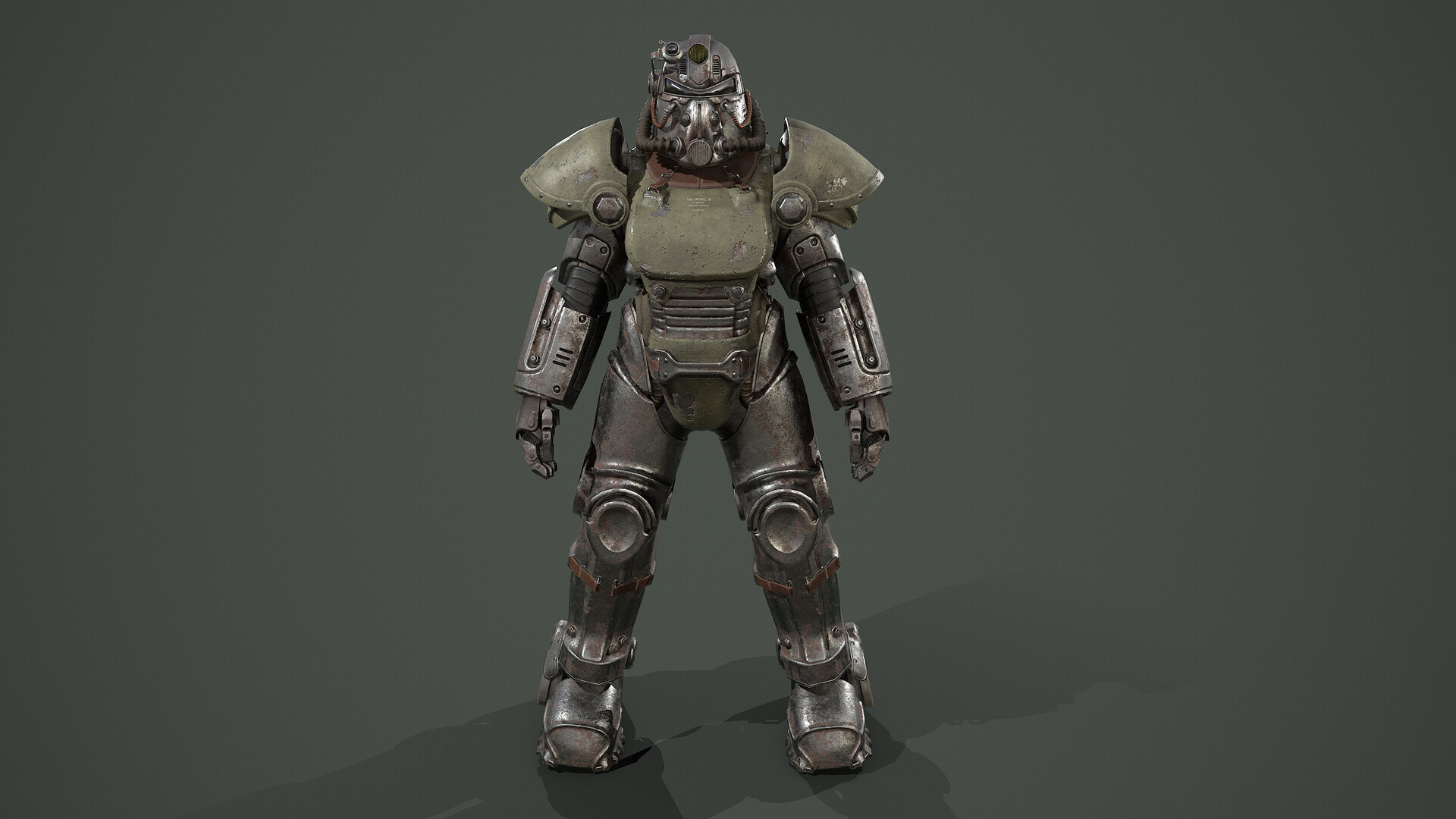 Artstation Fallout T51 Power Armor 4k Retexture Dorian Pillari