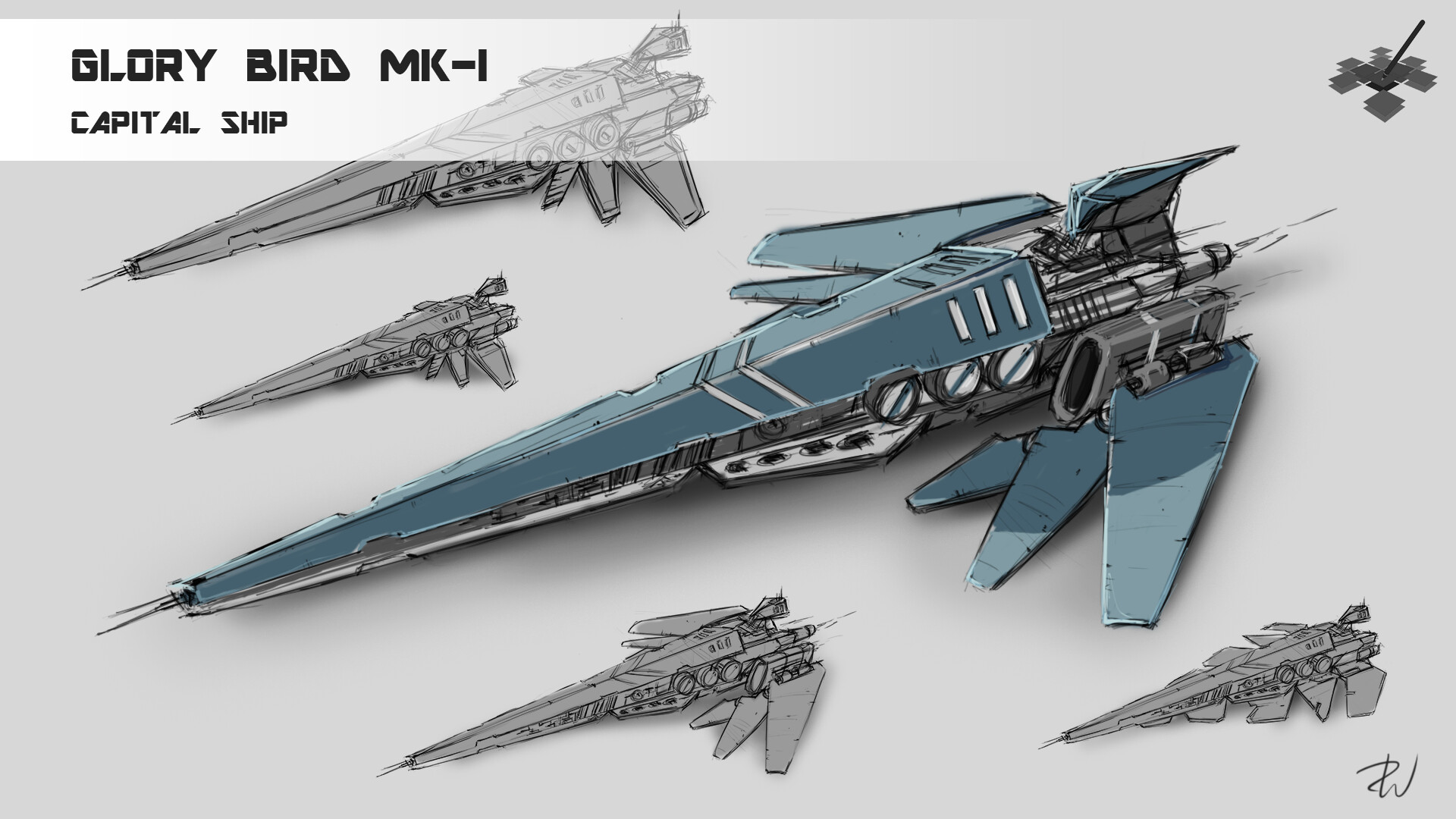 Artstation Glory Bird Battleship Concept Art Dennis Welling