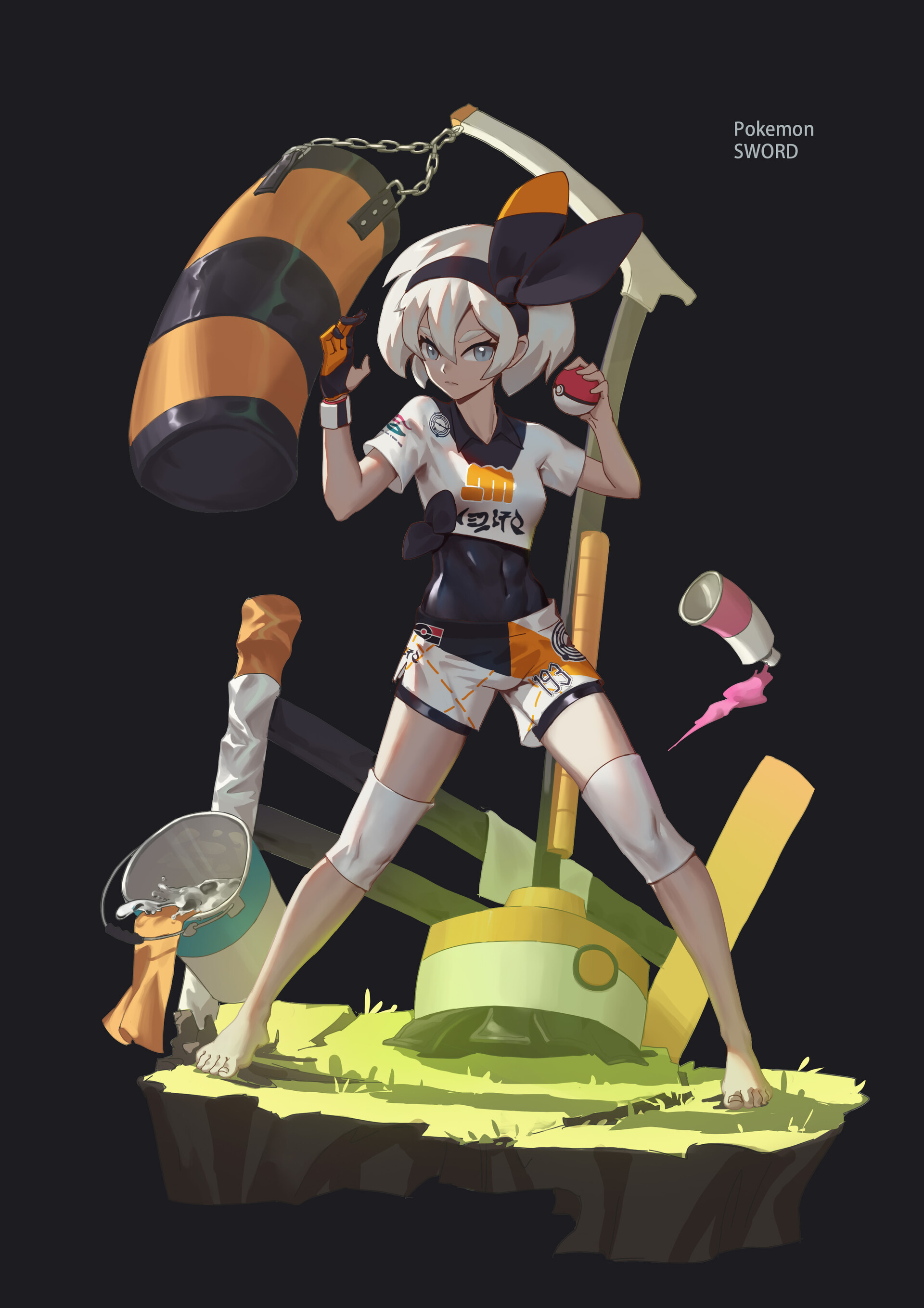 ArtStation - pokemon sword BEA ArtStation - pokemon sword BEA