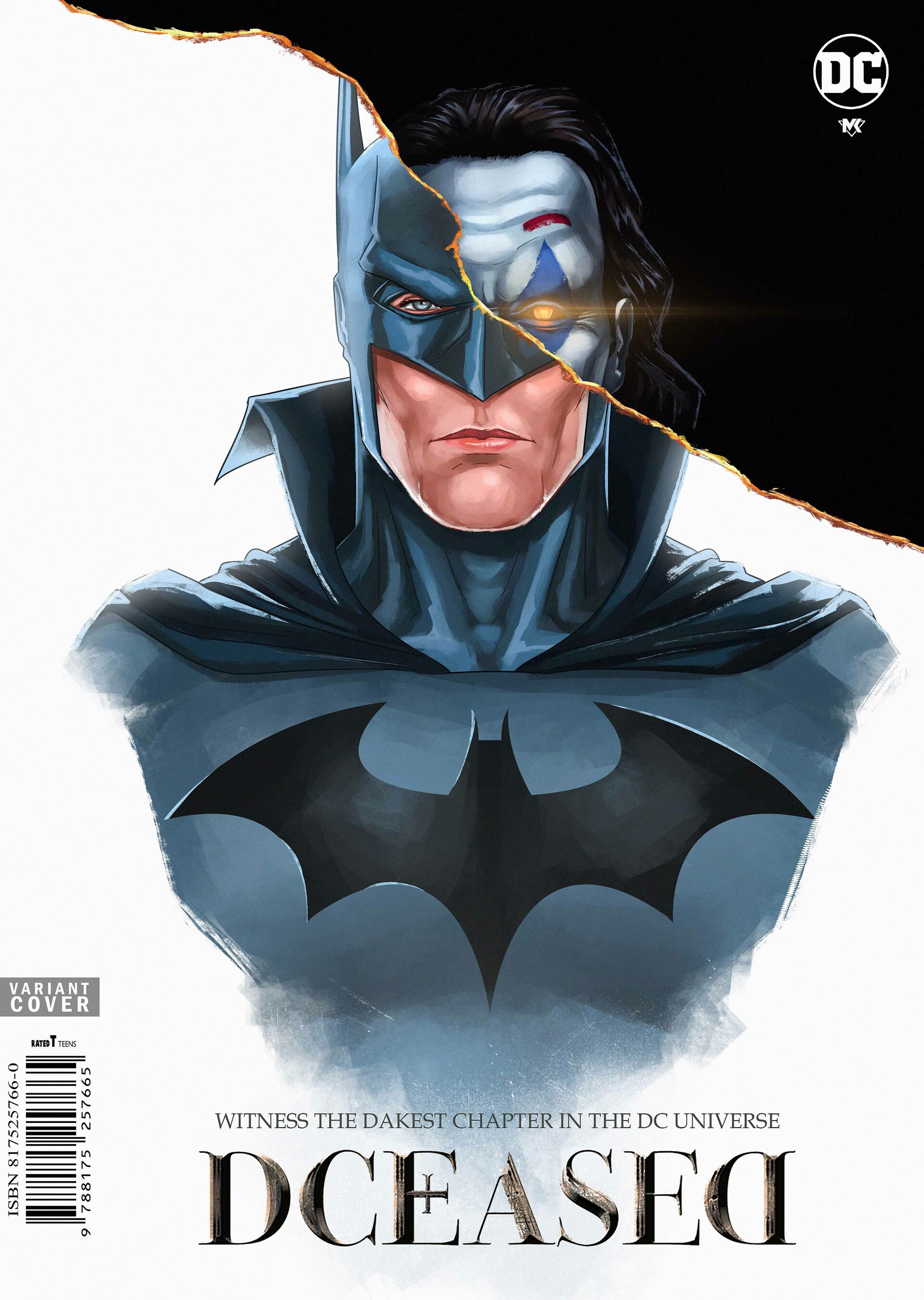 ArtStation - DCeased- Batman Cover Illustration