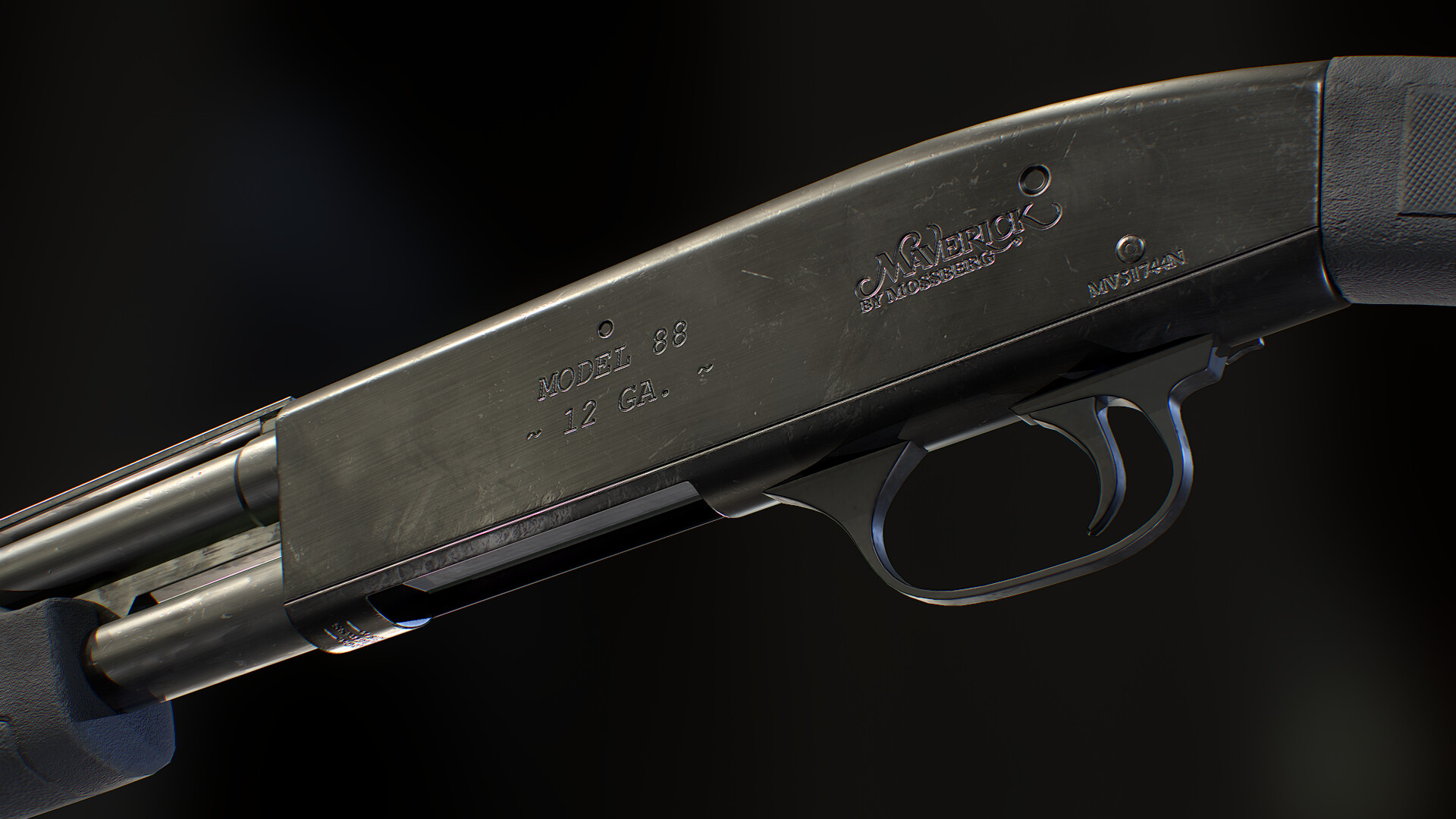 ArtStation - Mossberg Maverick 88 Shotgun