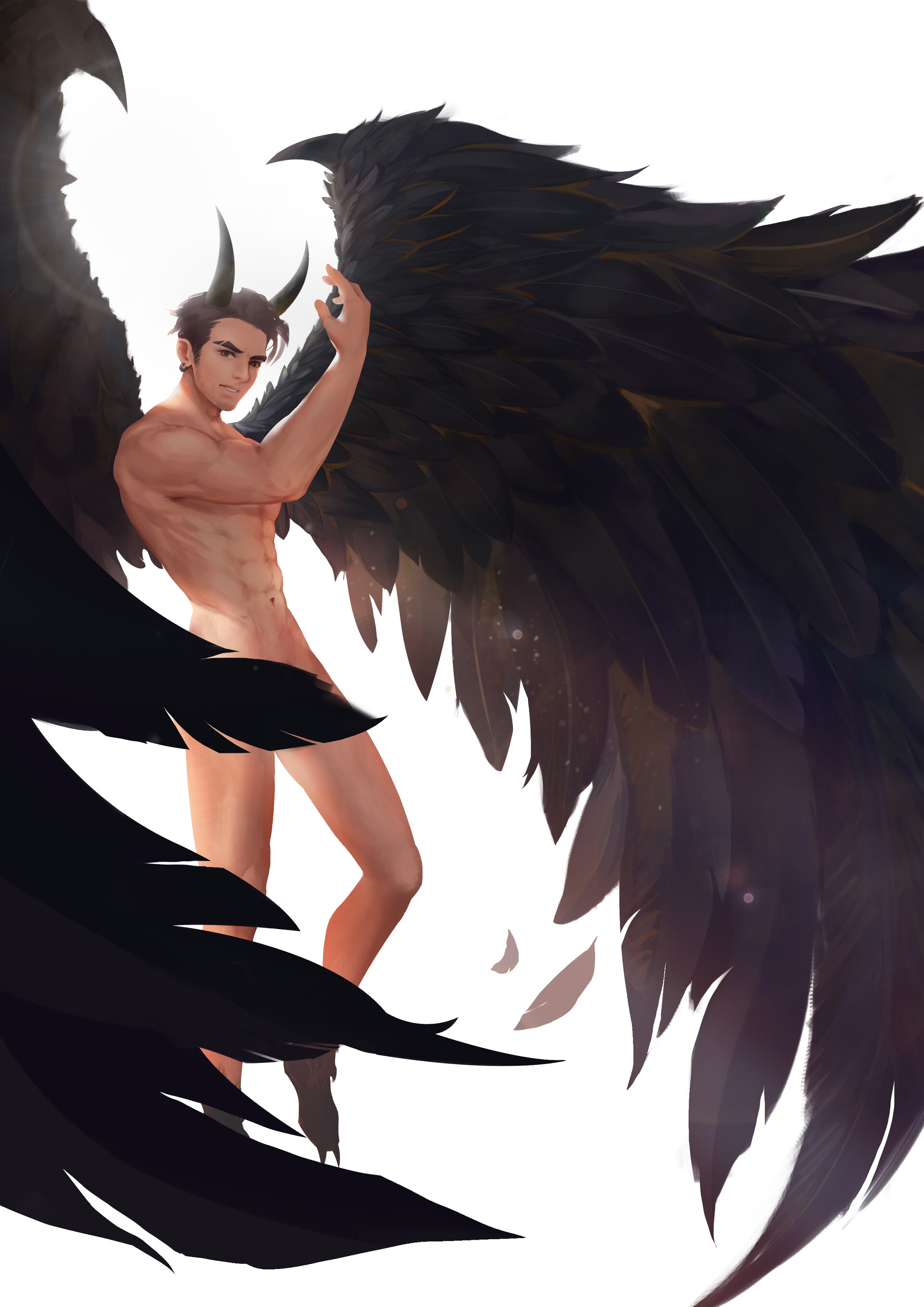 NENES EN NUEVOS AVATARES male angel anime character png  PNGEgg