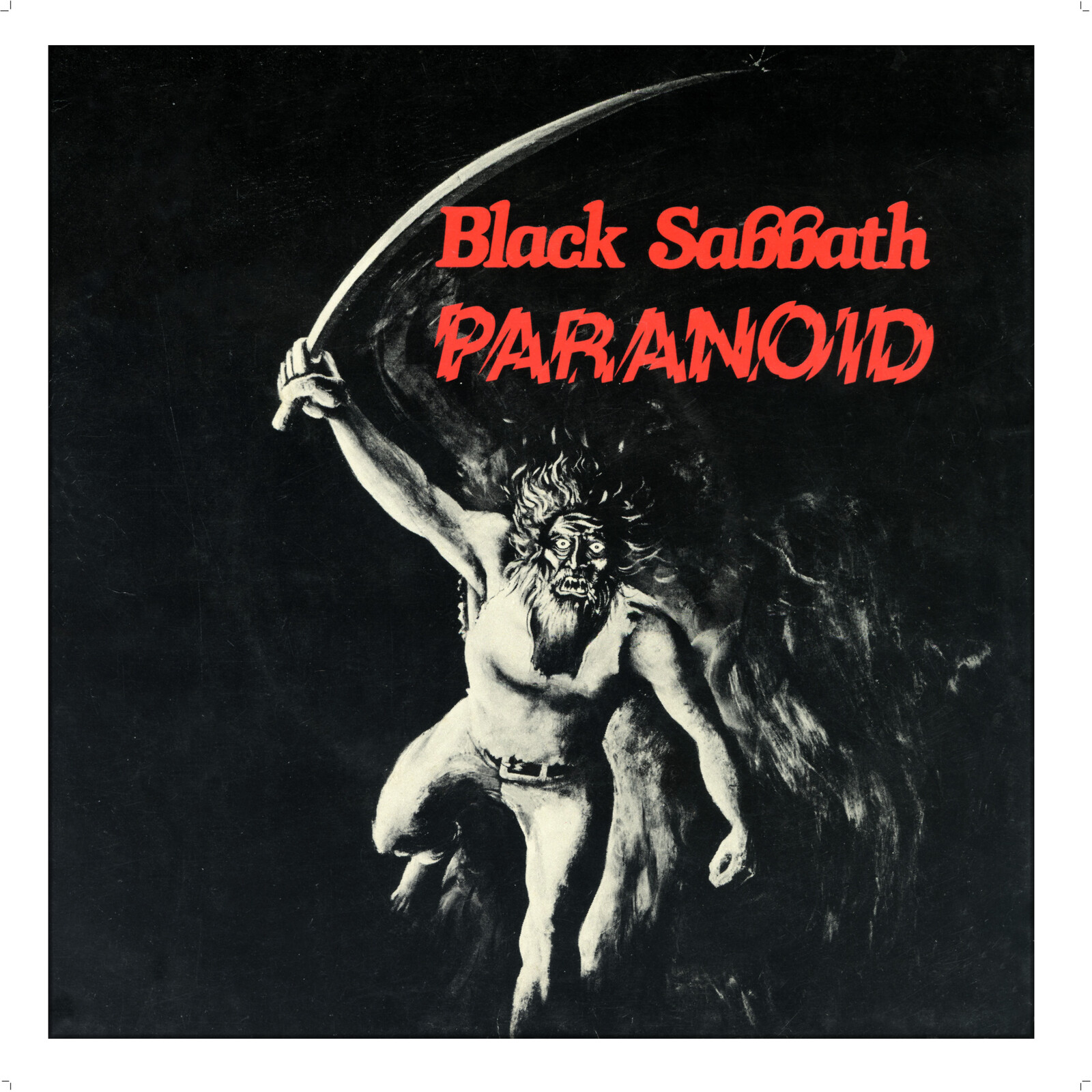 Black Sabbath - Paranoid 7" EP sleeve