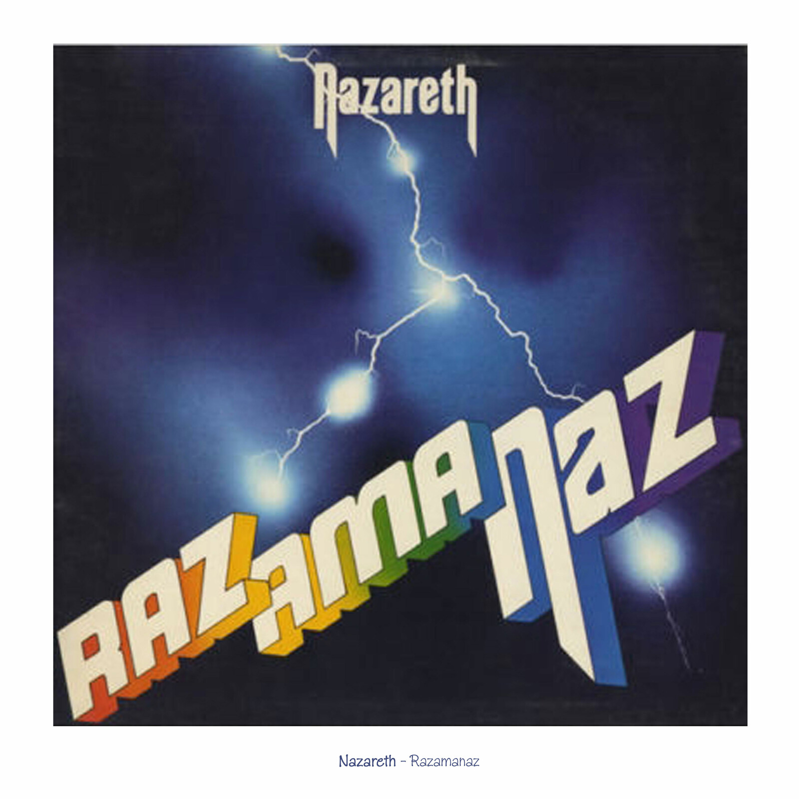 Nazareth - Razamanaz Album sleeve artwork