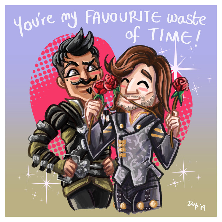 Dragon Age Inquisition OC David with Dorian Pavus