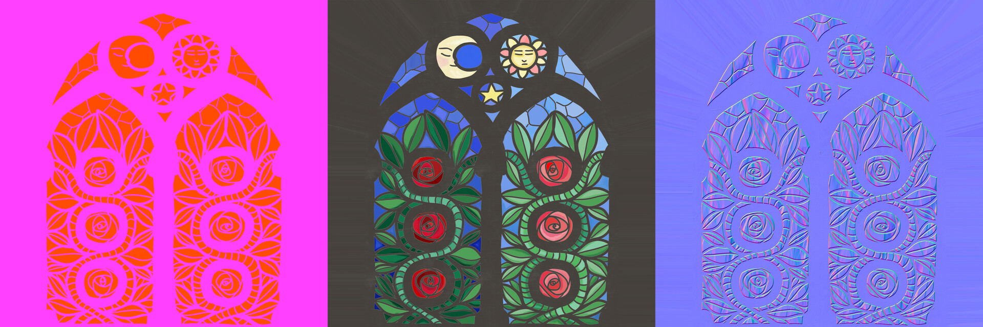 Artstation Stained Glass Windows Artstation Stained Glass Windows