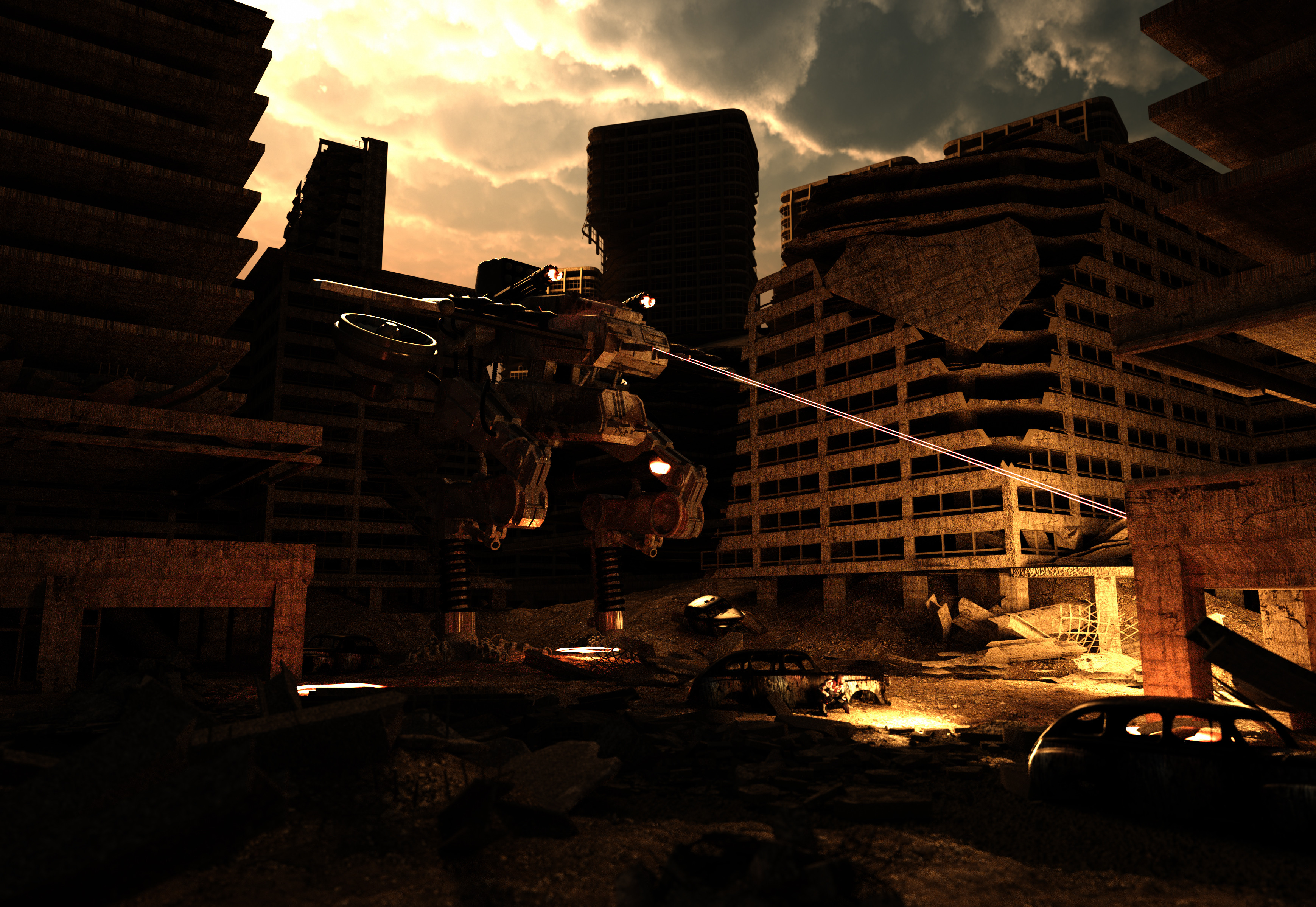naked render