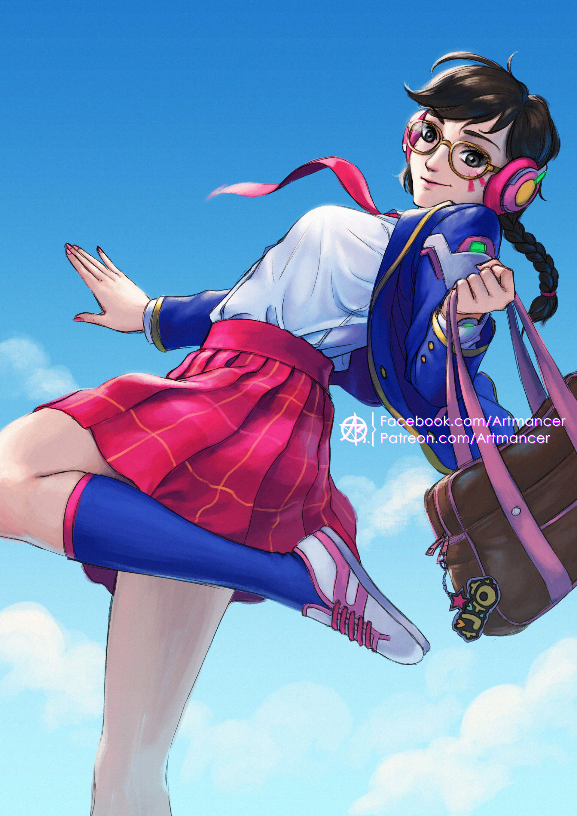 Artstation Overwatch D Va New Skin Artmancer Imaginarium