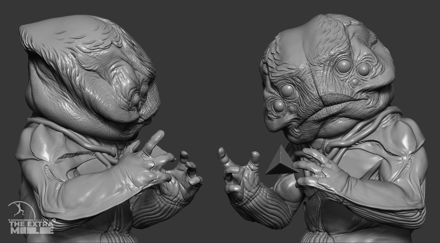 Character in ZBrush 