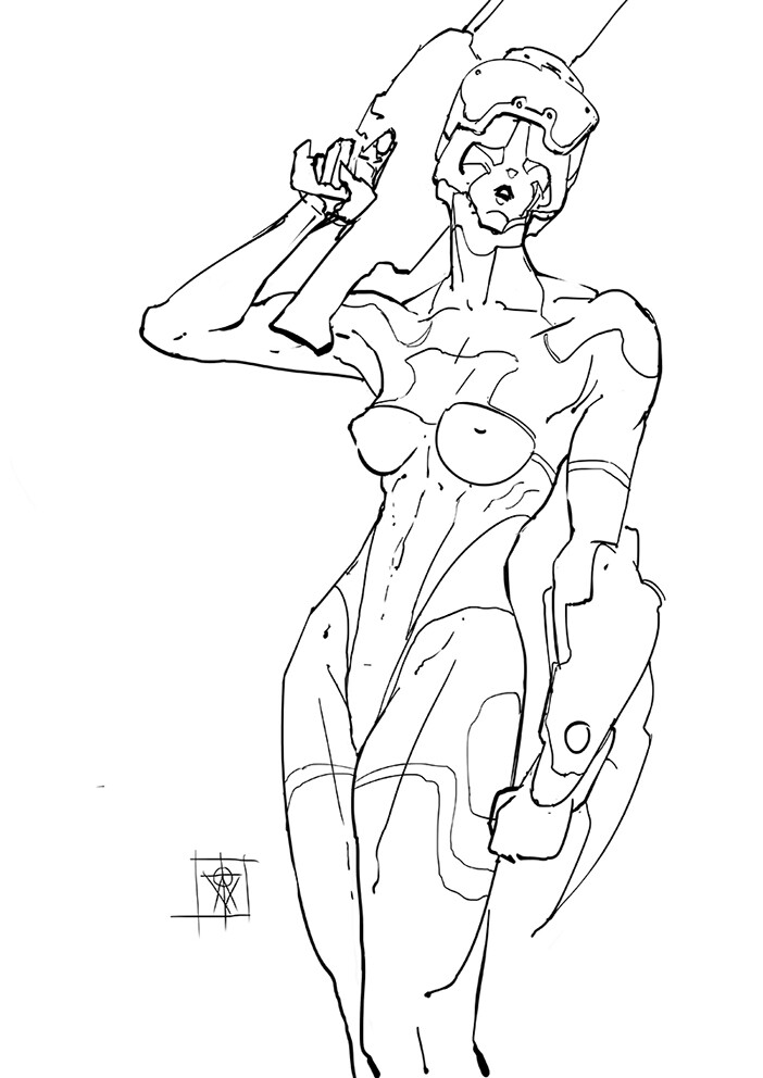 cybergirl lines 2
