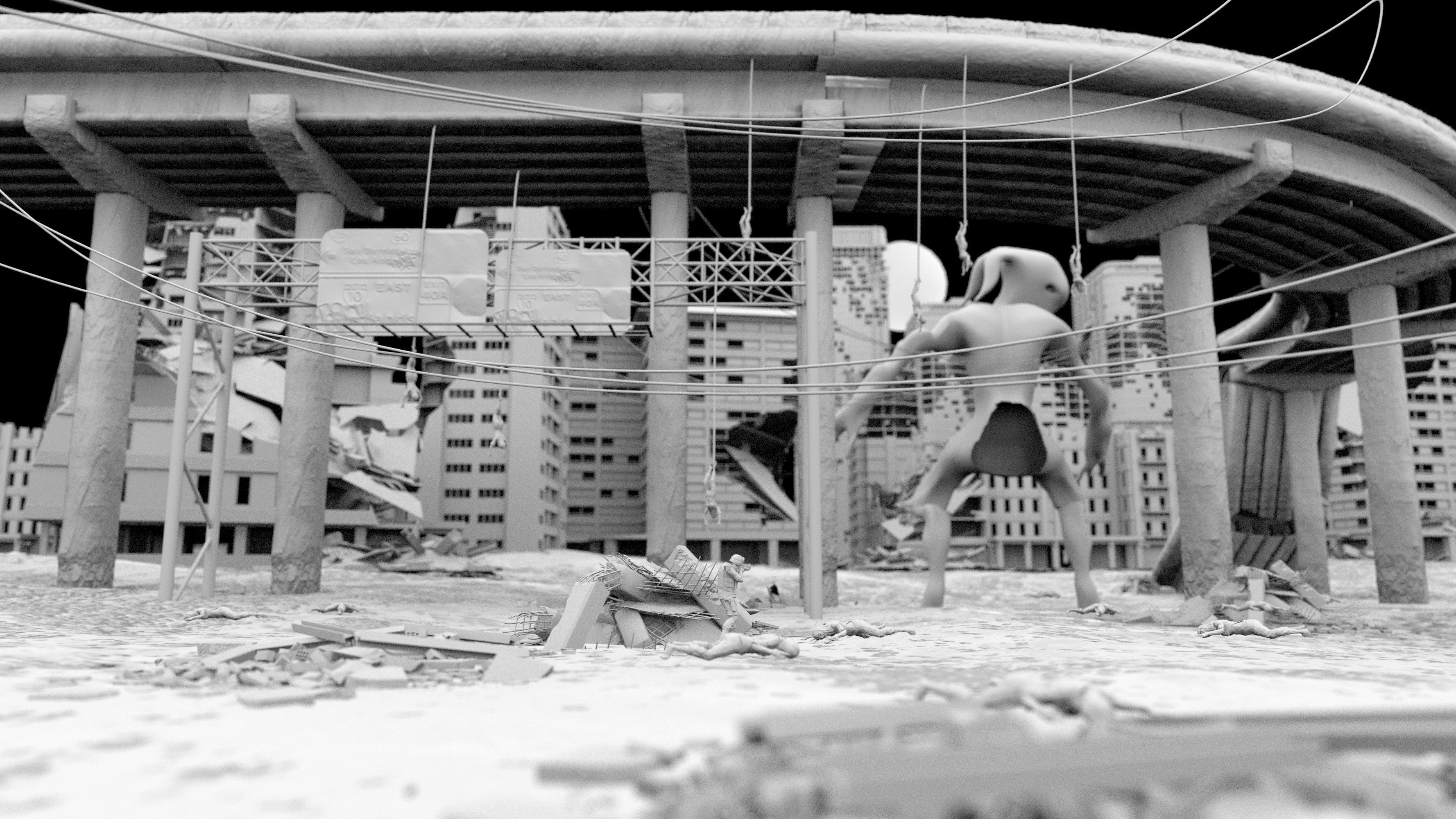 3D scene