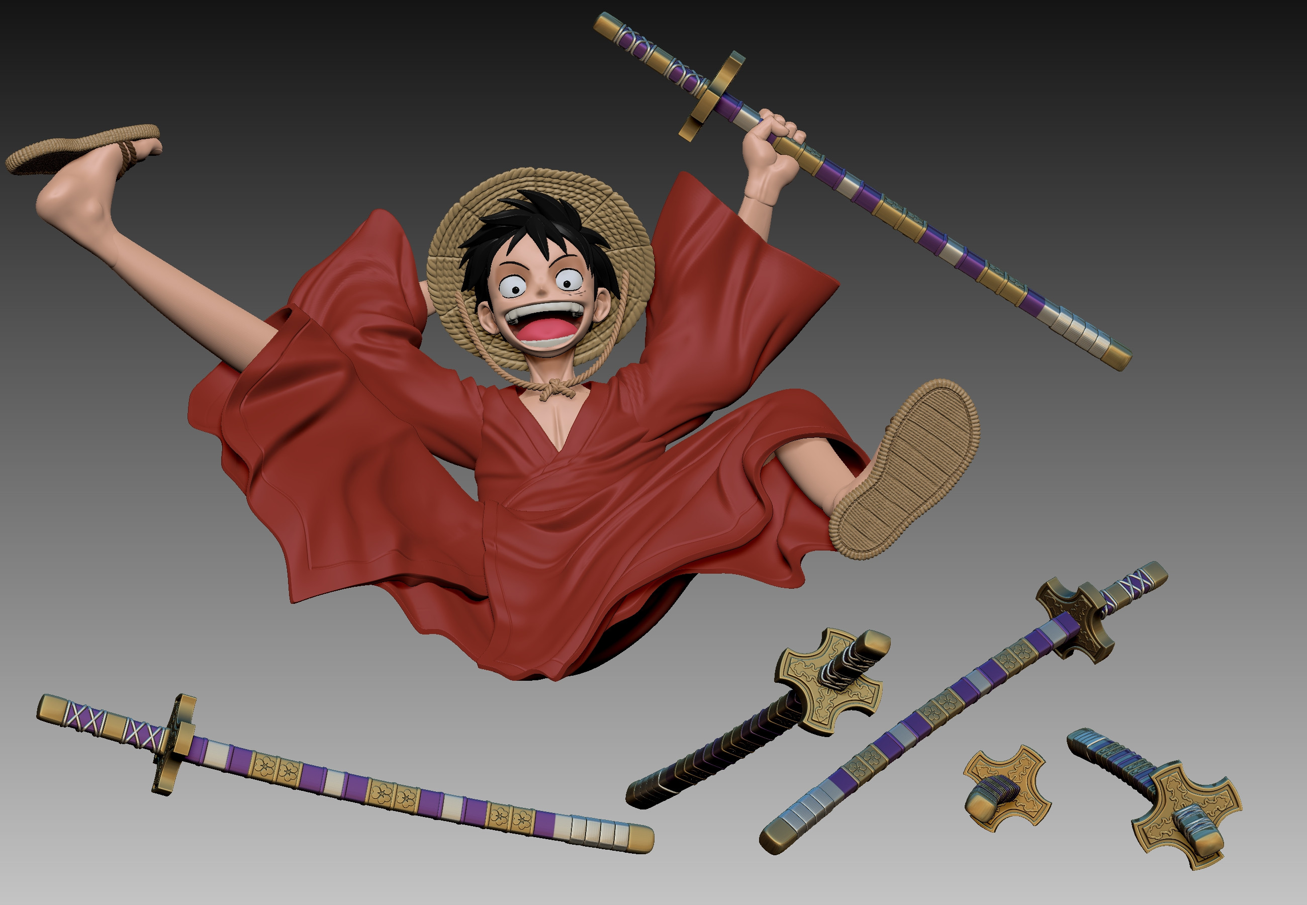What Is Luffy S Sword Called - Design Talk
