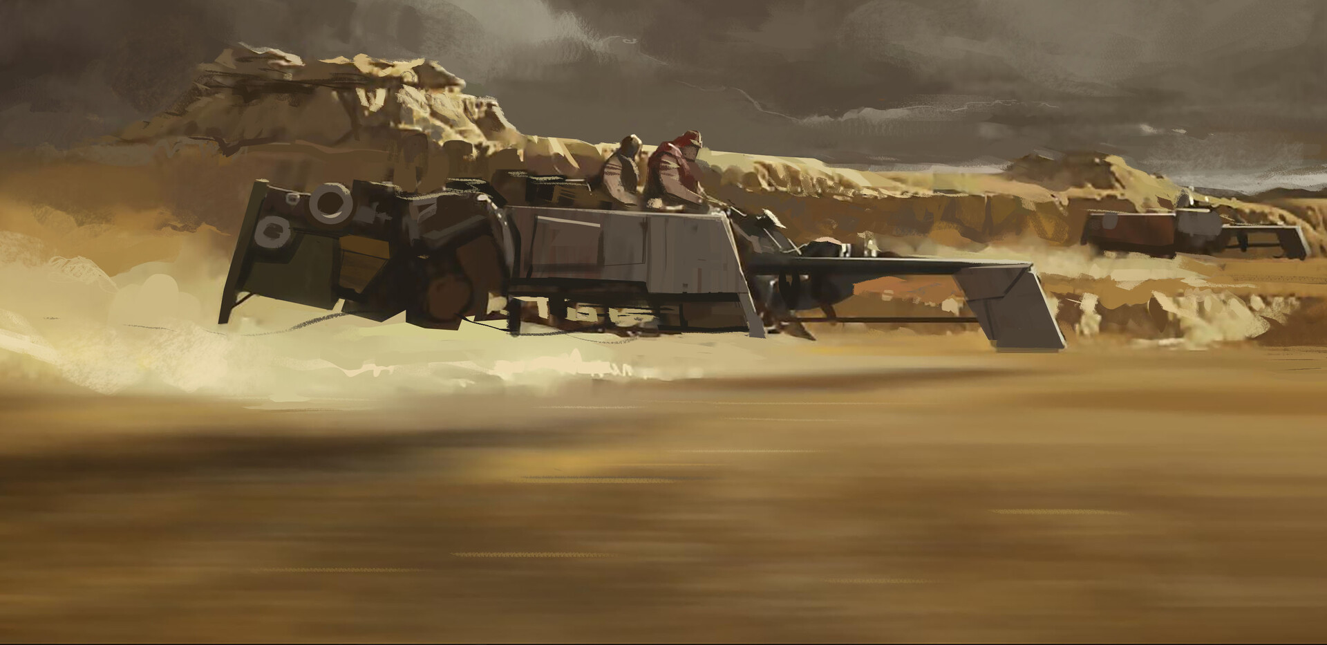 ArtStation - sand jet