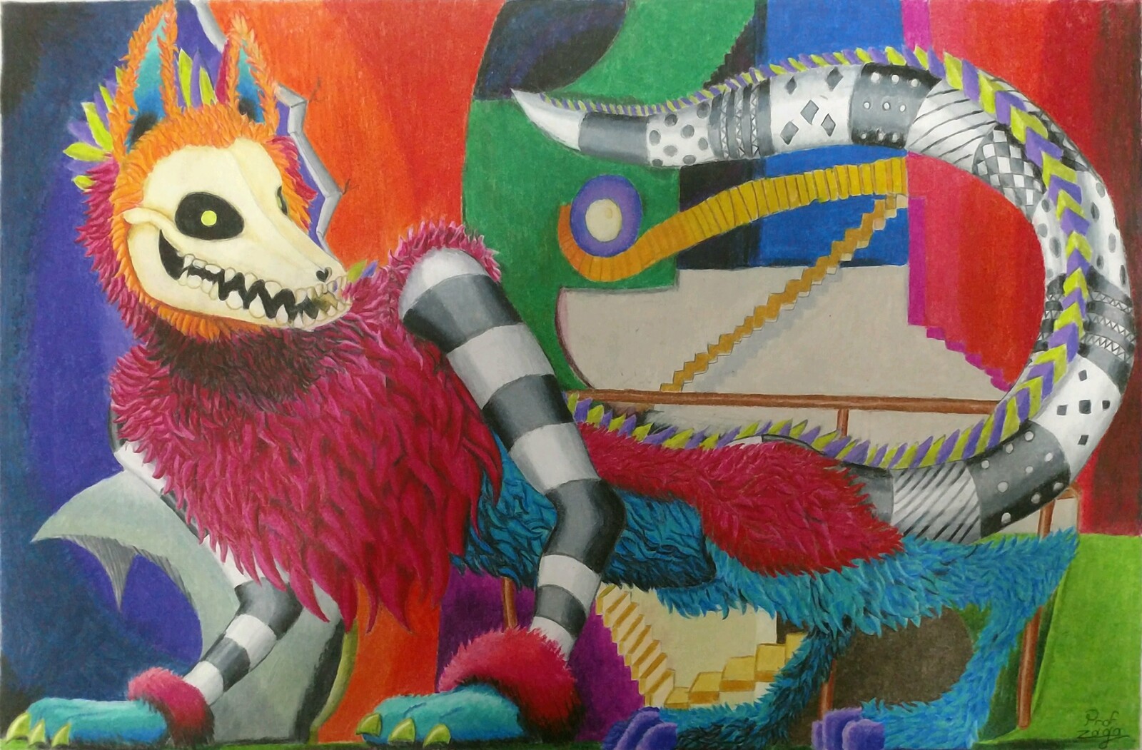 Anguilopardo (Alebrije)