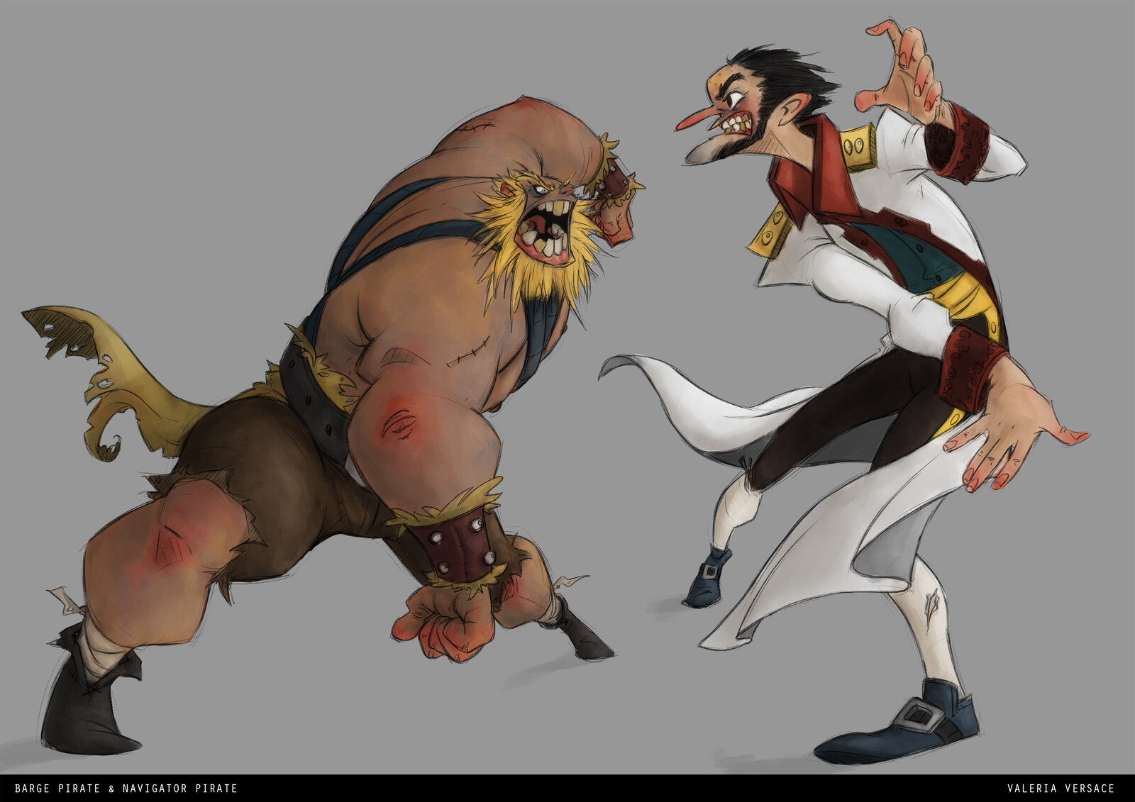 Barge Pirate &amp; Navigator Pirate 