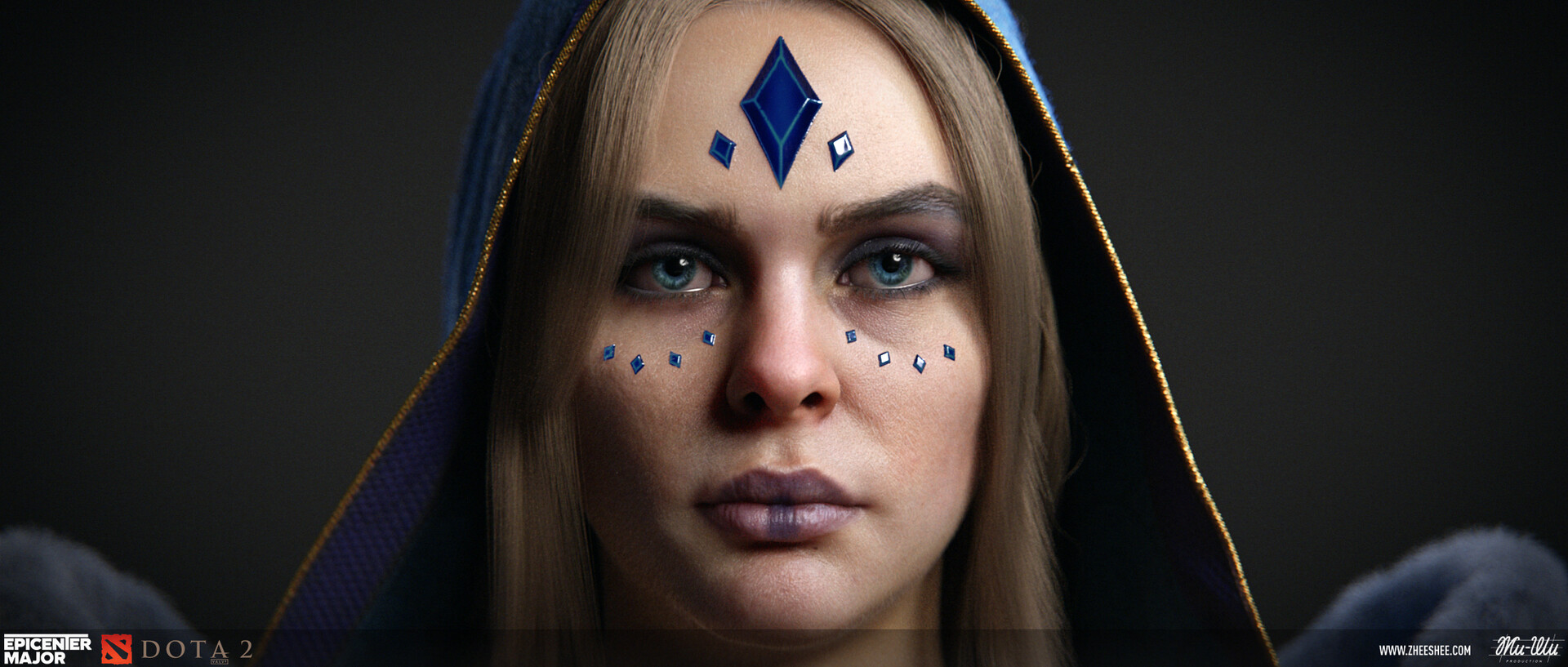 Artstation Crystal Maiden Artem Artificial