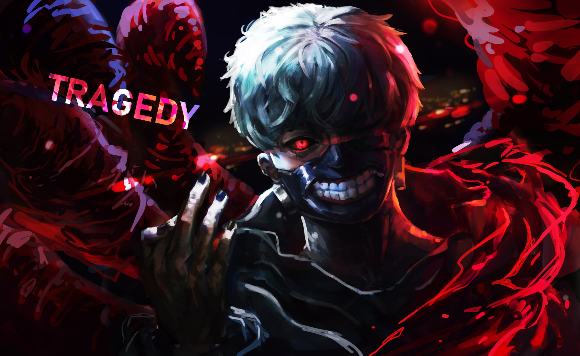 Artstation 36 365 Kaneki Ken Tokyo Ghoul James Huang