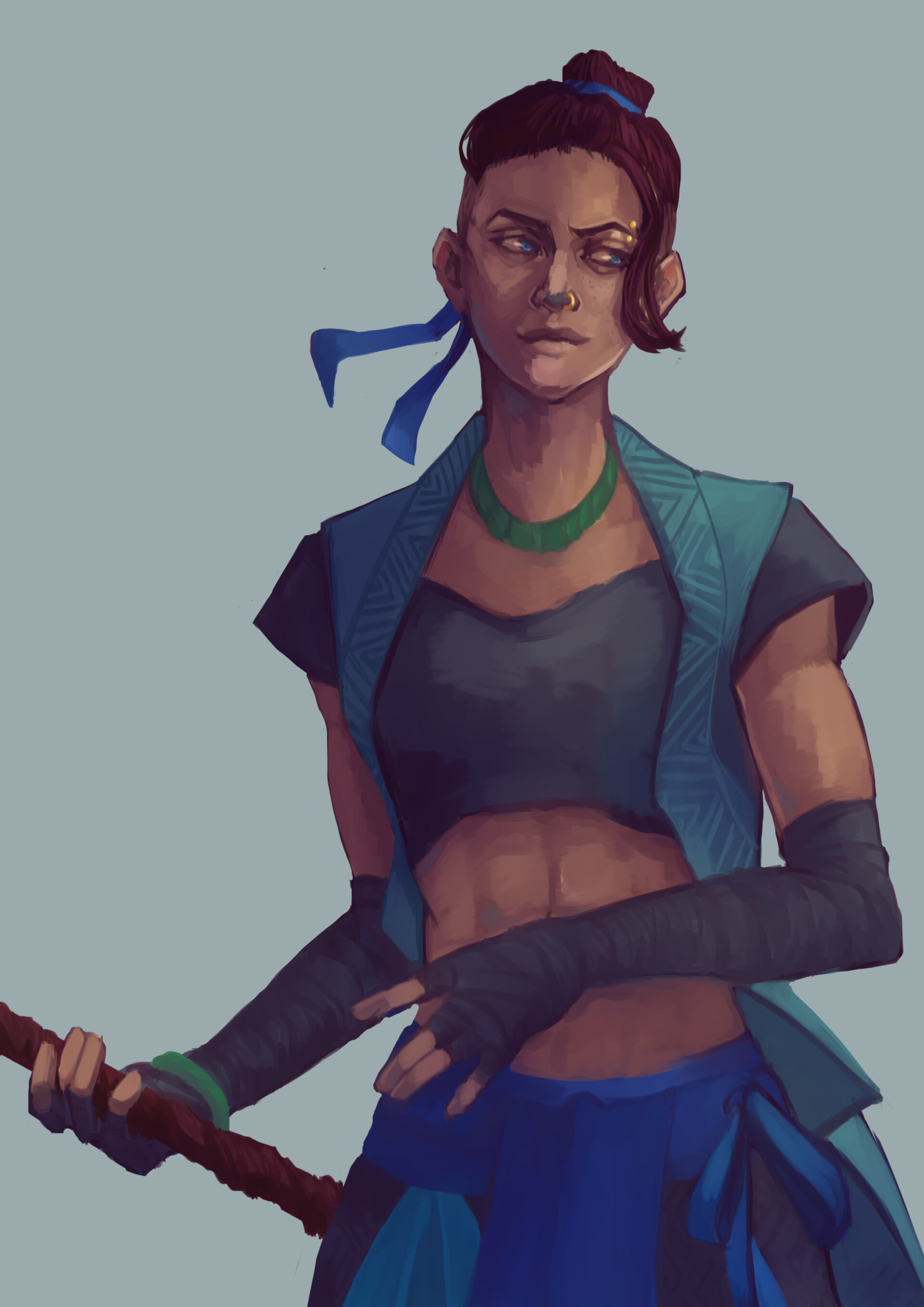 Marie Mizreh Beau Critical Role Fanart