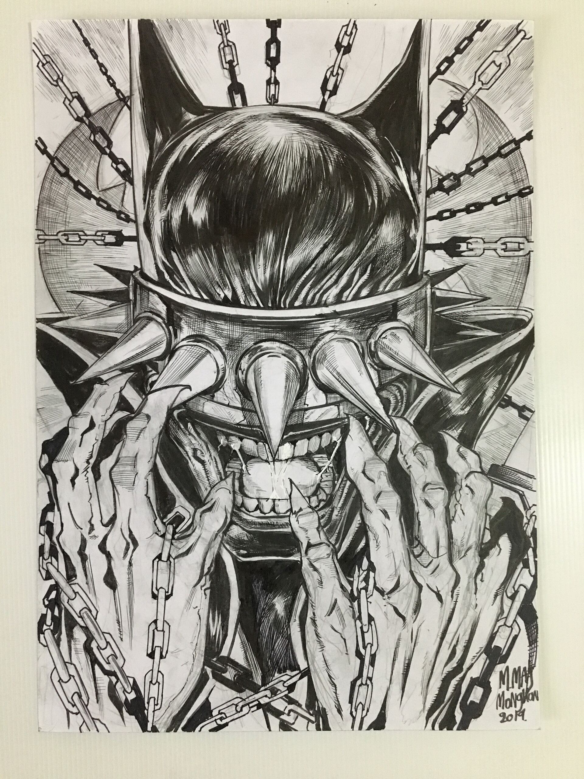 Mongkon Ma Ajlead Fan Art Batman Who Laughs