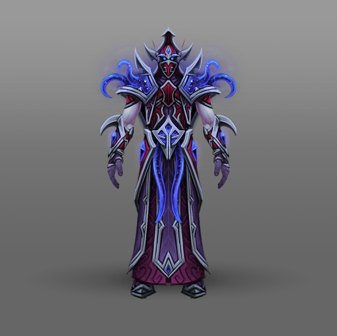 Warlock
The Warlock is meant to be the most liberal user of Void energy, displayed by void tentacles grasping from his shoulder pads into our reality.