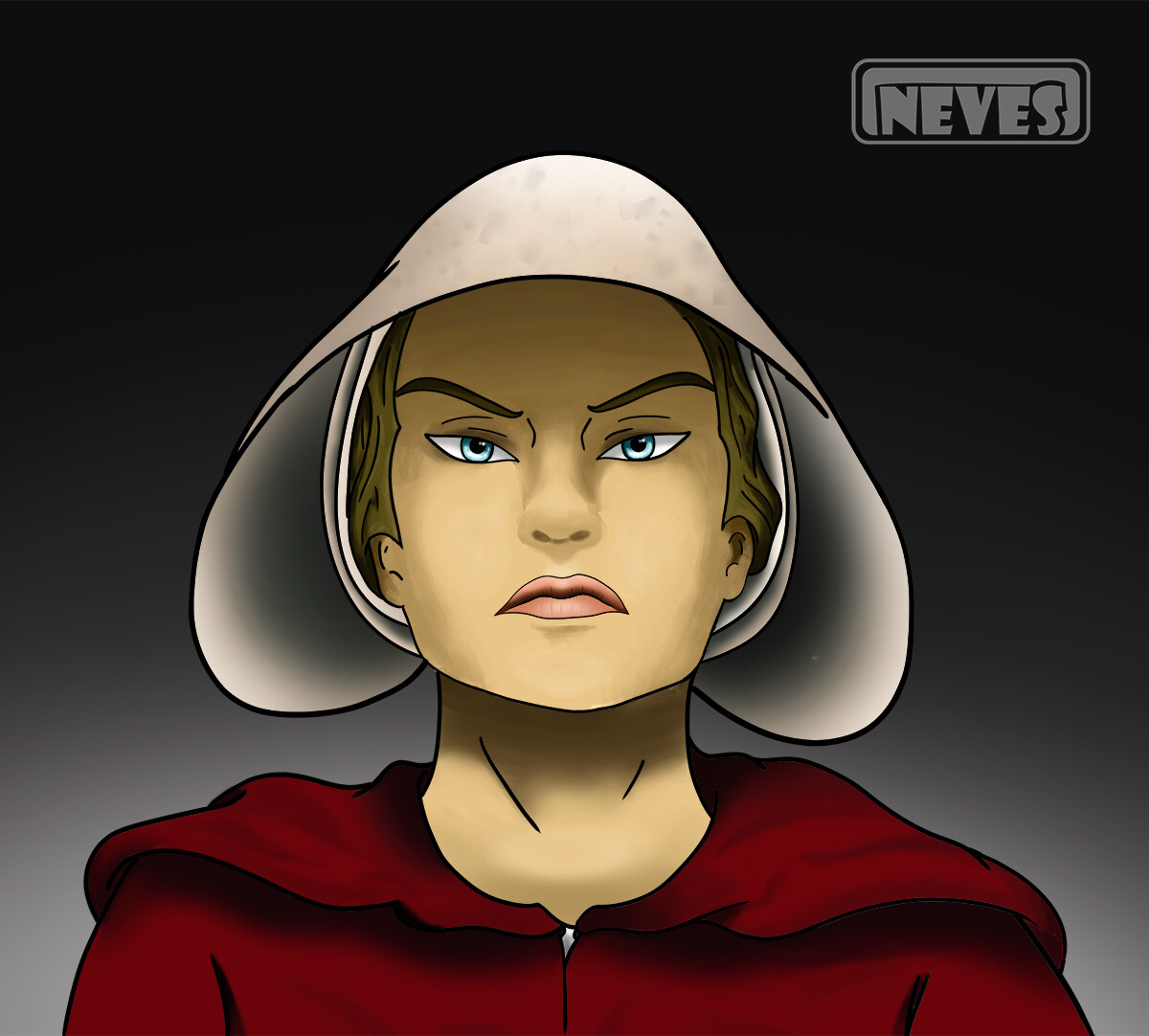 ArtStation - Fan Art: June, The Handmaids Tale