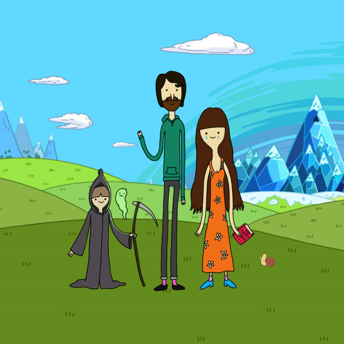 Family Portrait in Adventure Time