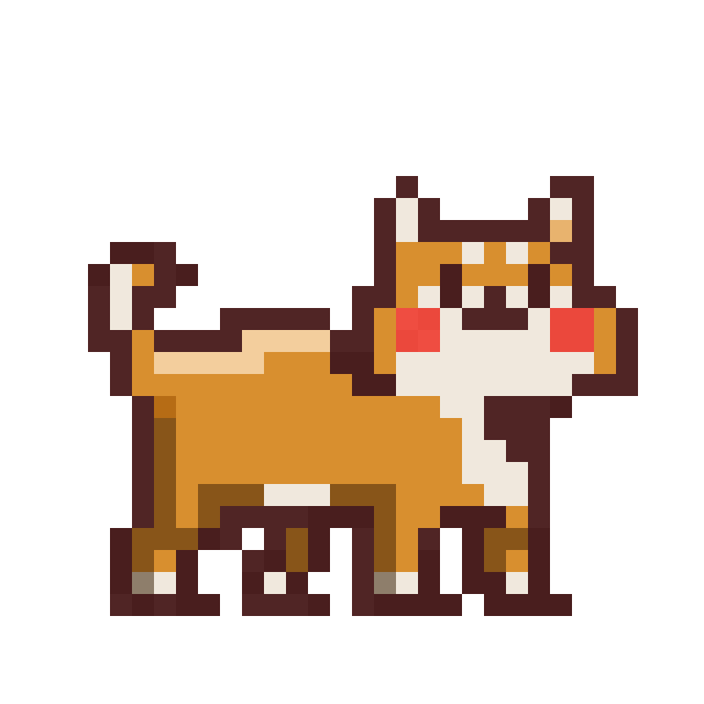ArtStation Shiba pixel