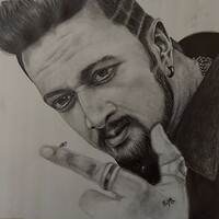 Artstation Kgf Pencil Sketching Sujith Vcs Gowda