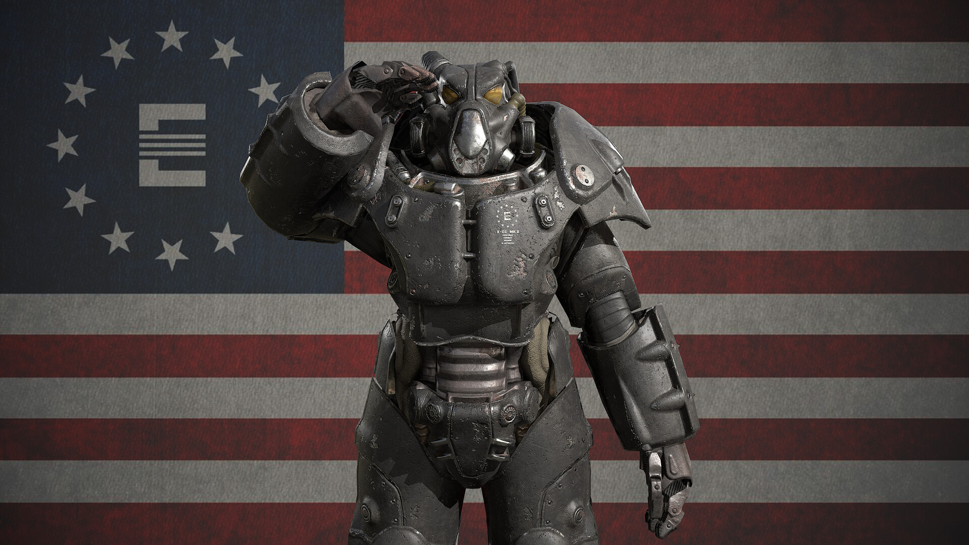 Fallout 4 power armor retexture фото 87