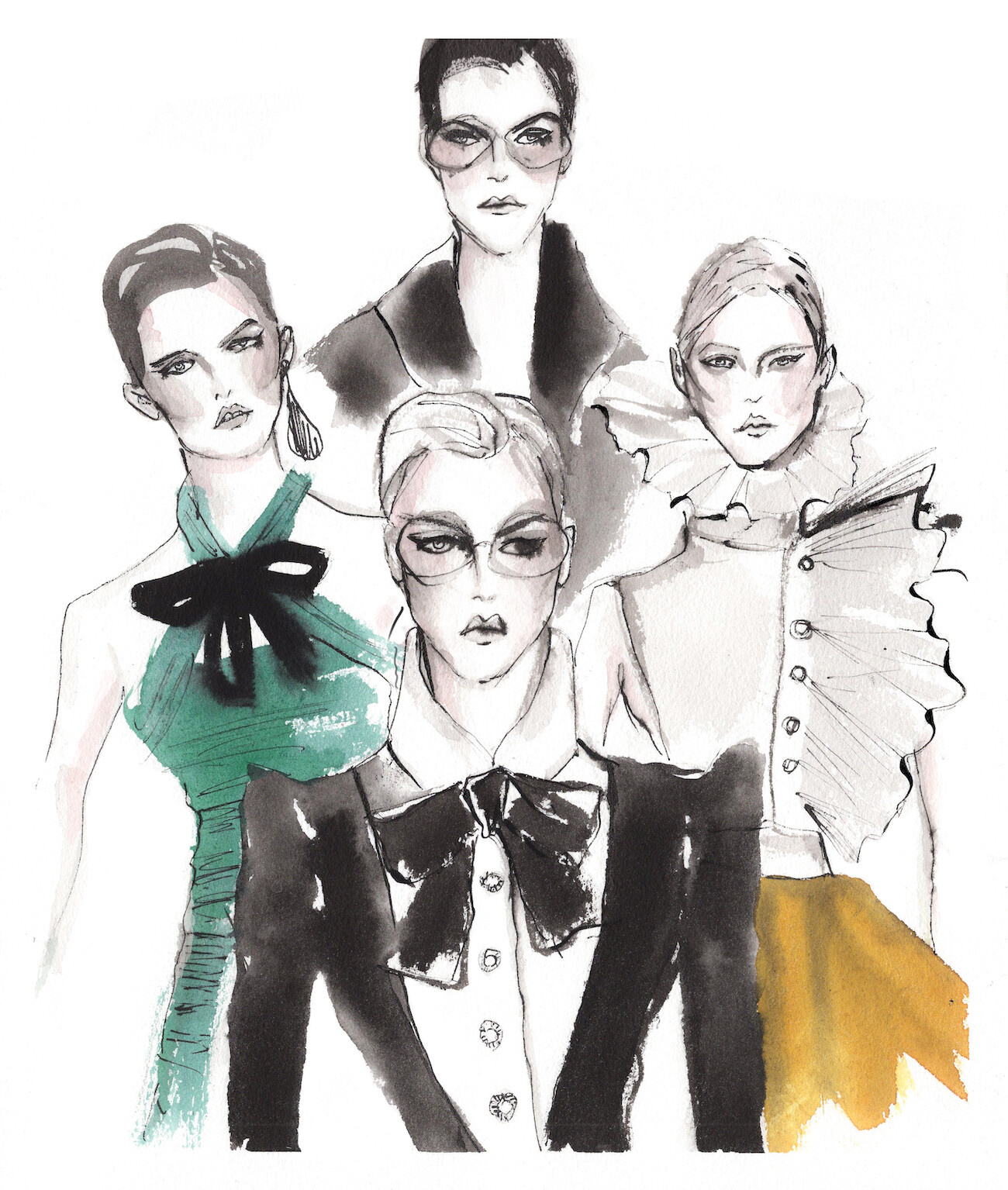 ArtStation - Fashion Illustration - Chanel Haute Couture