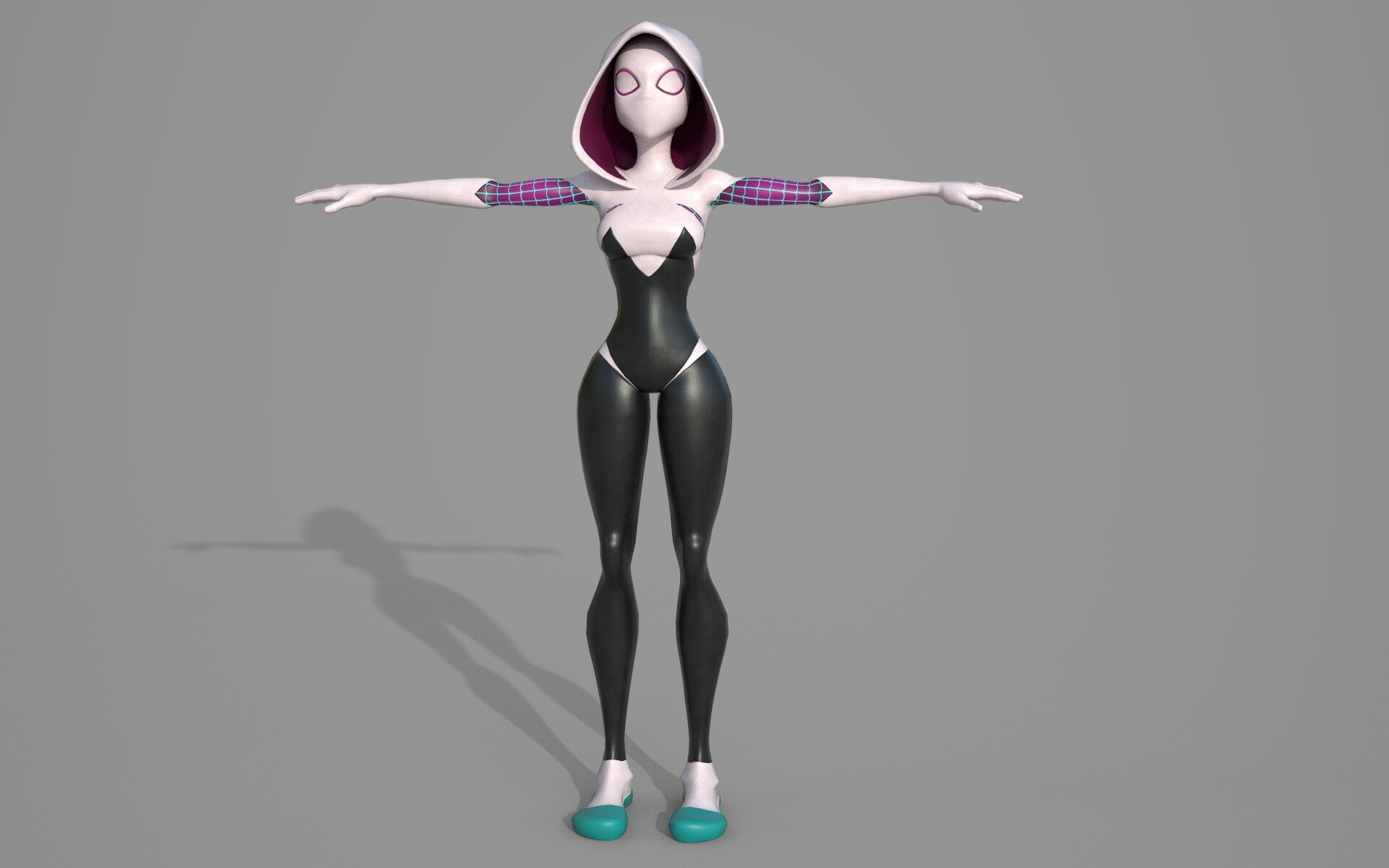 ArtStation - Spider Gwen Character