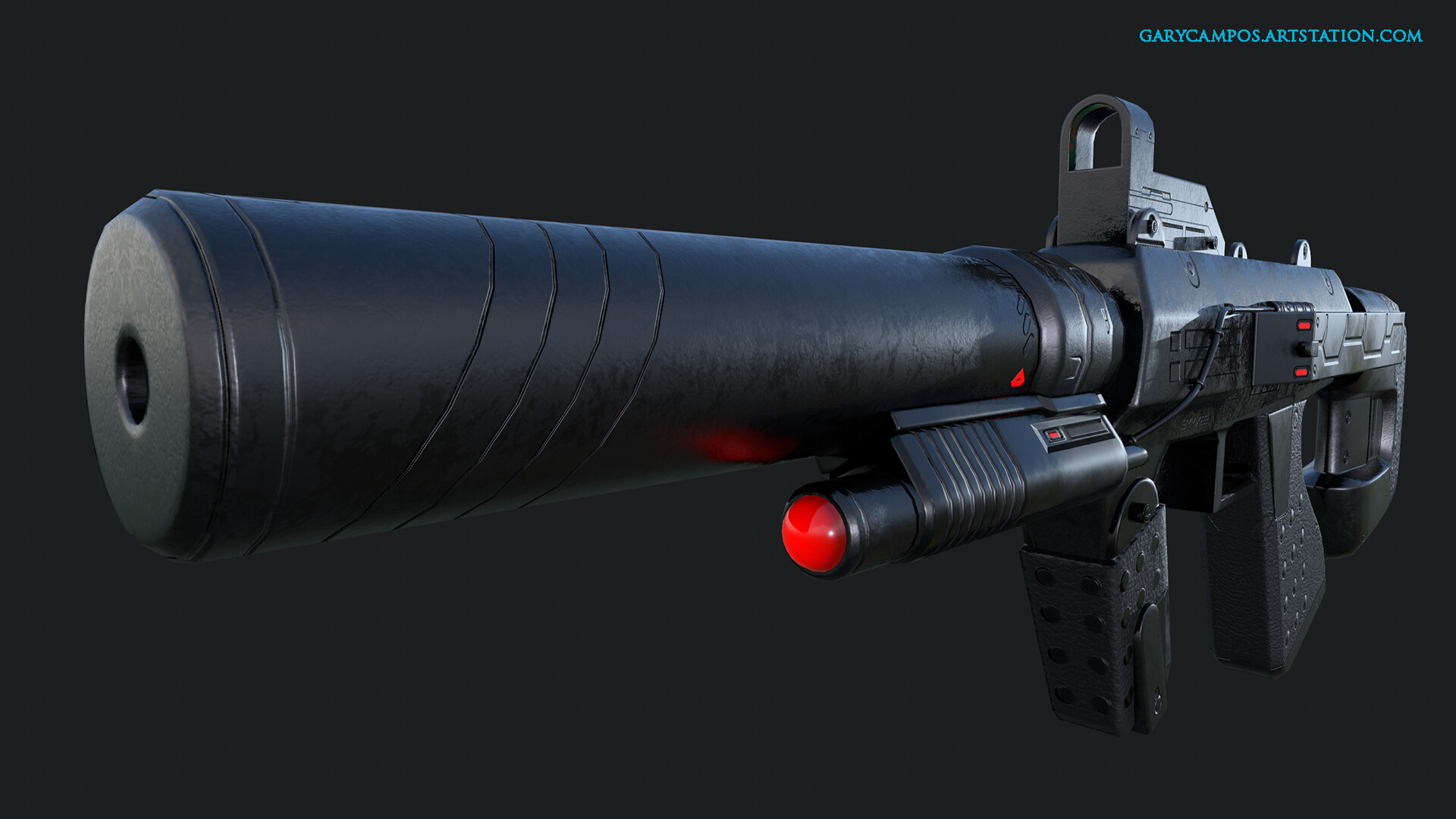 Gary Campos Halo Odst Smg Fan Art